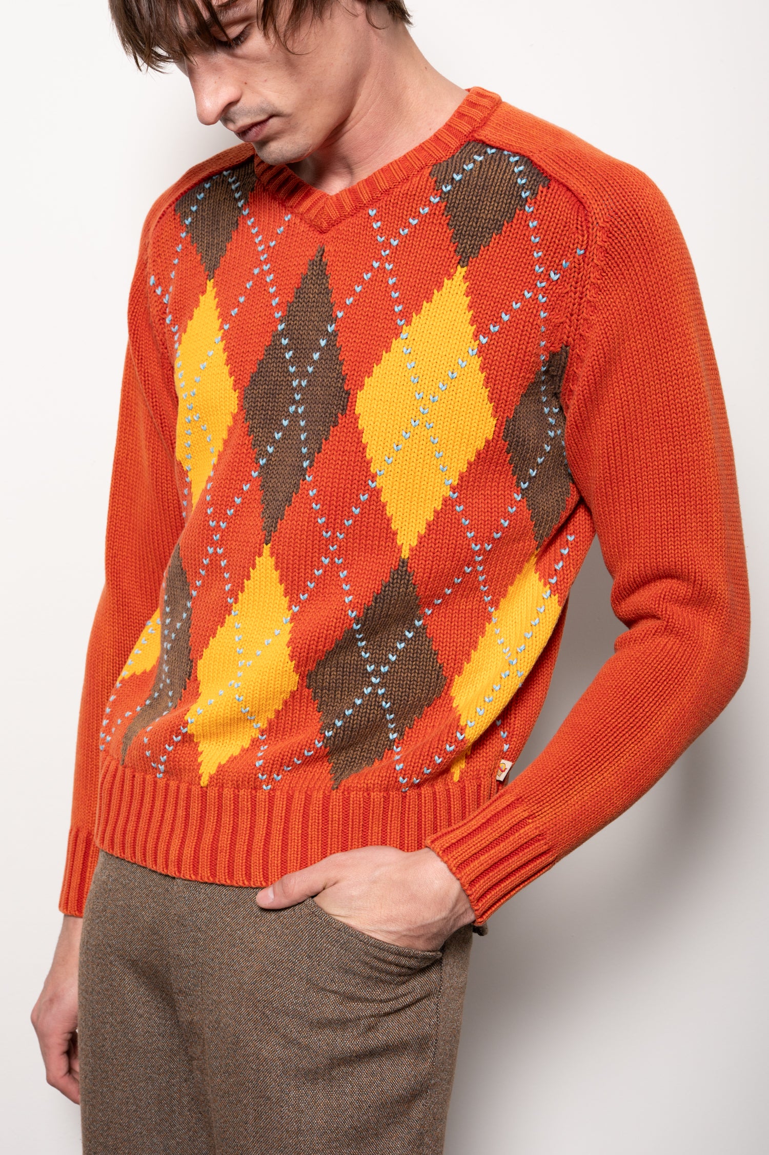 Perfect Argyle Knit