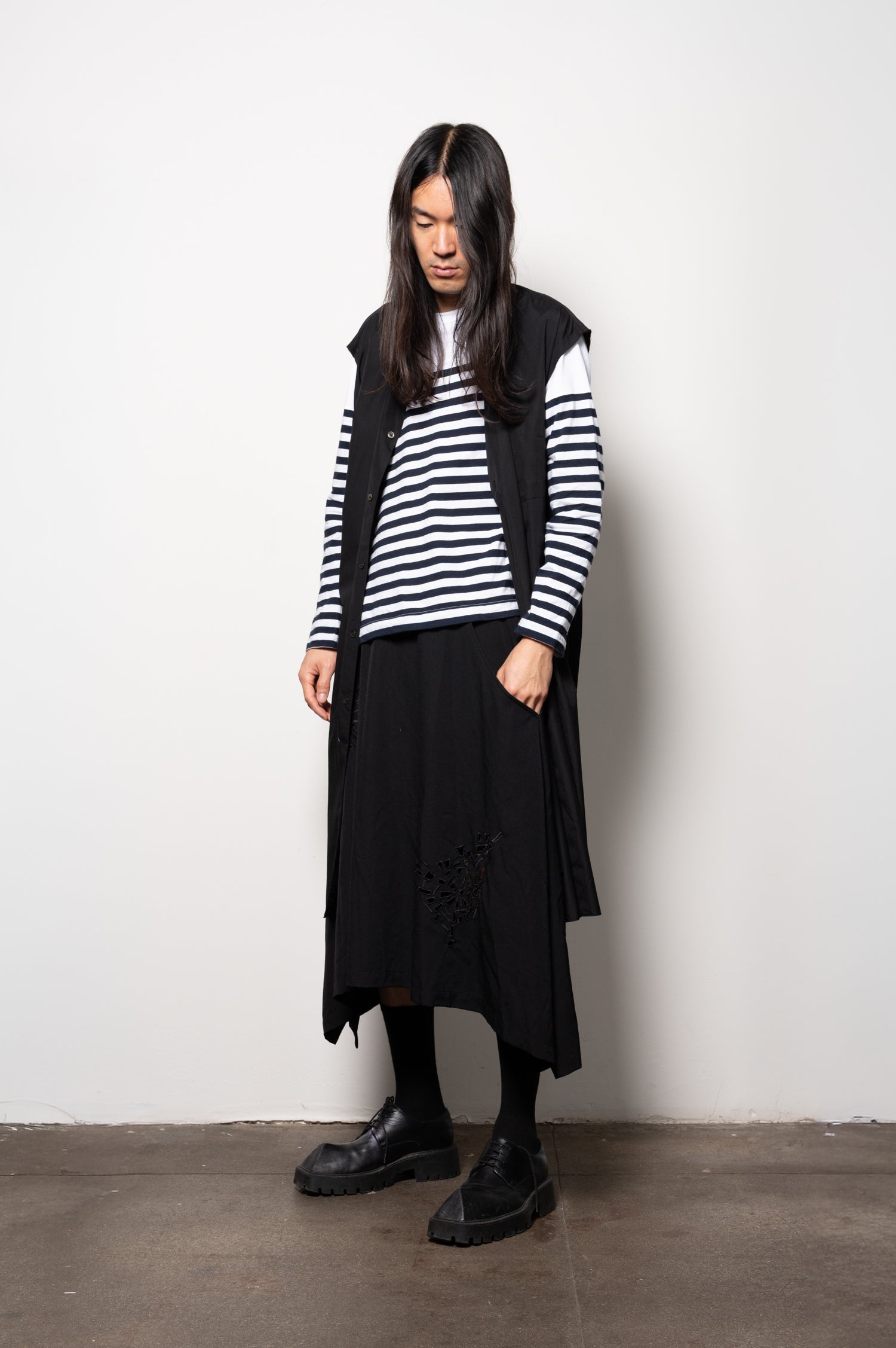 Y's Big Pocket Skirt