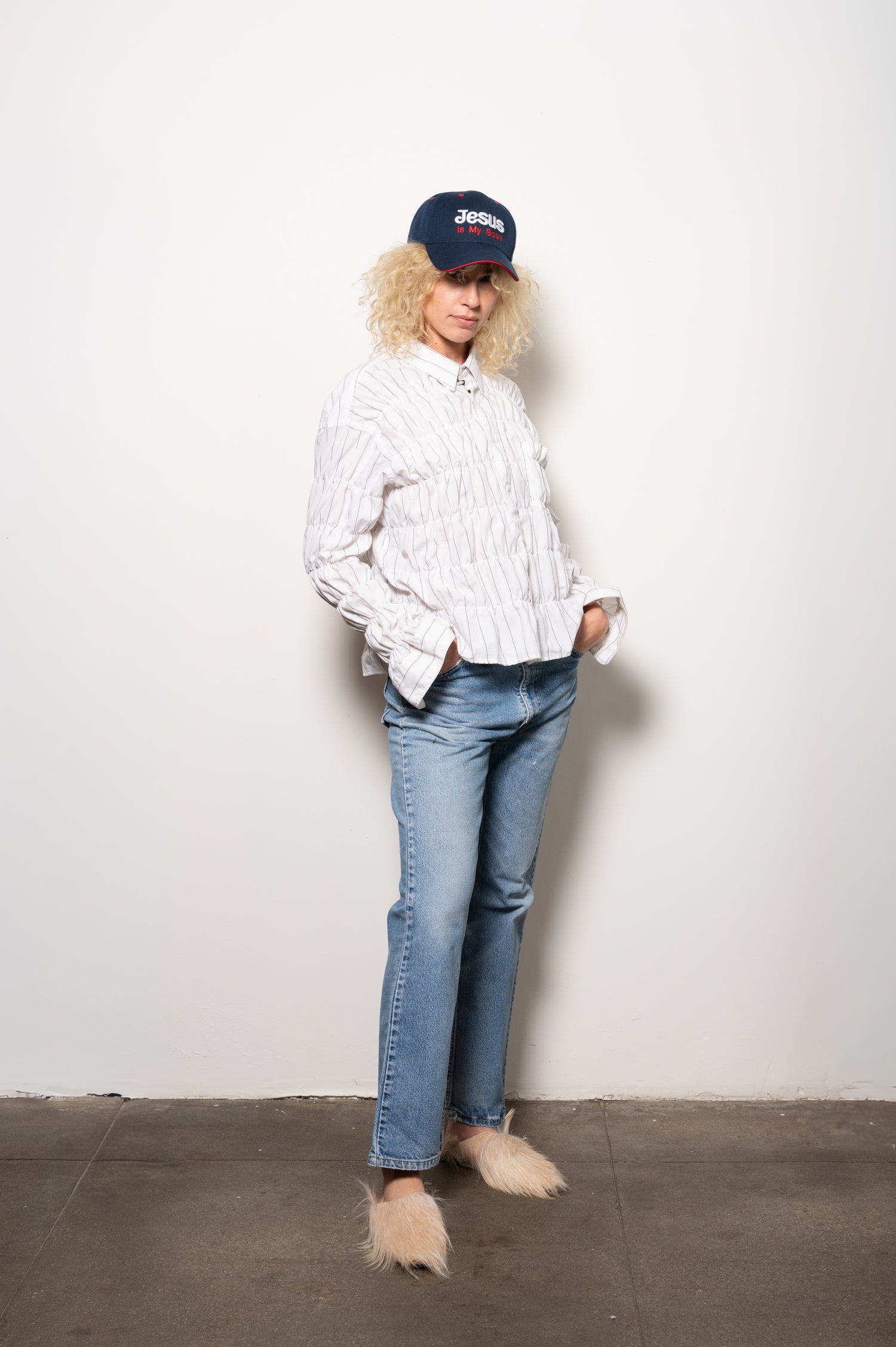 Purehealth Ruched Button Up