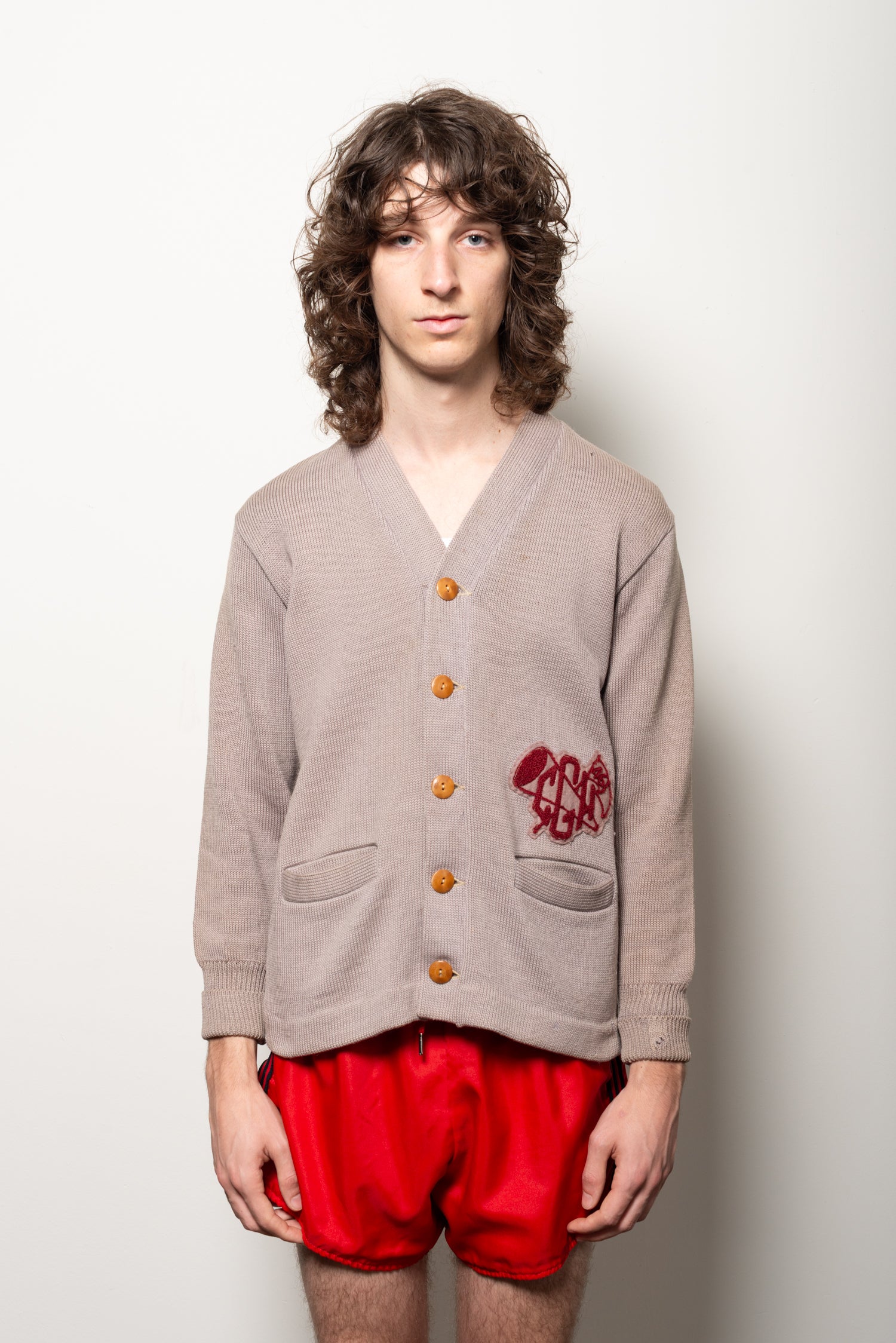 1946 school yard cardigan