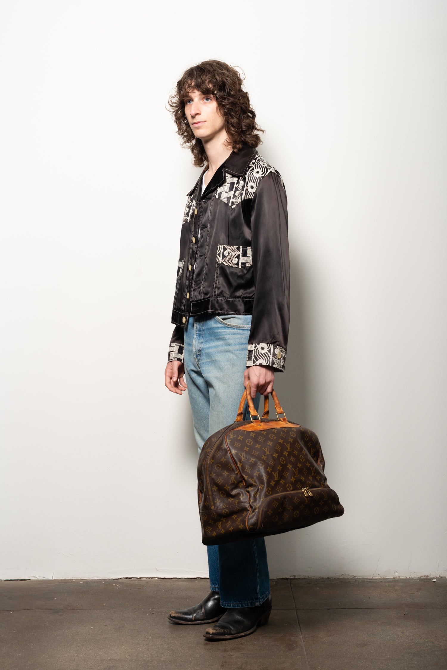 vintage trompe l'oeil jacket