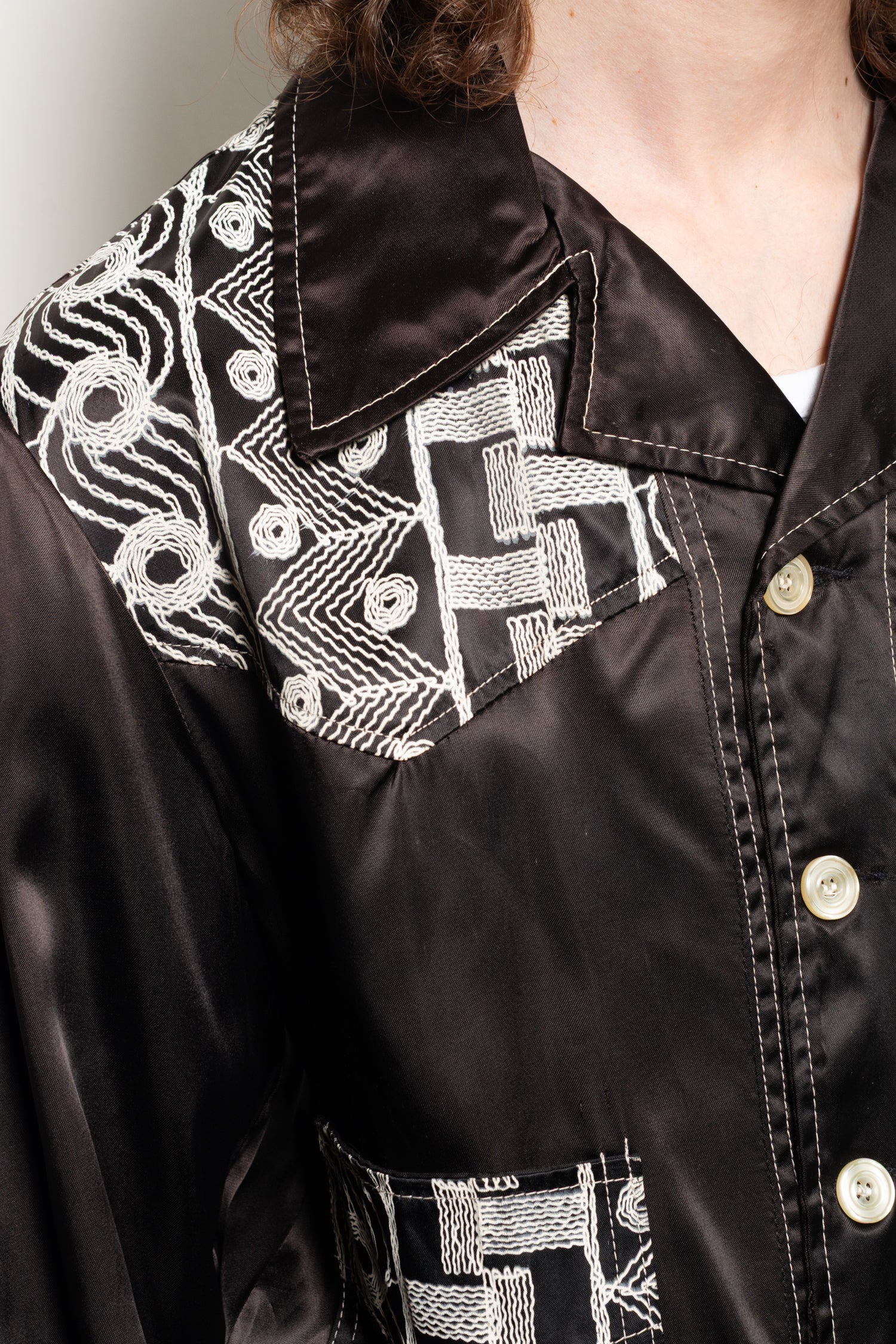 vintage trompe l'oeil jacket