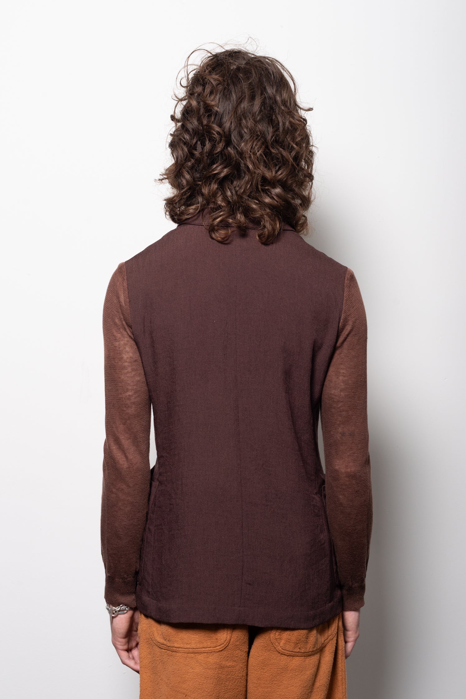 Comme des Garcons tricot 1997 Brown Blazer