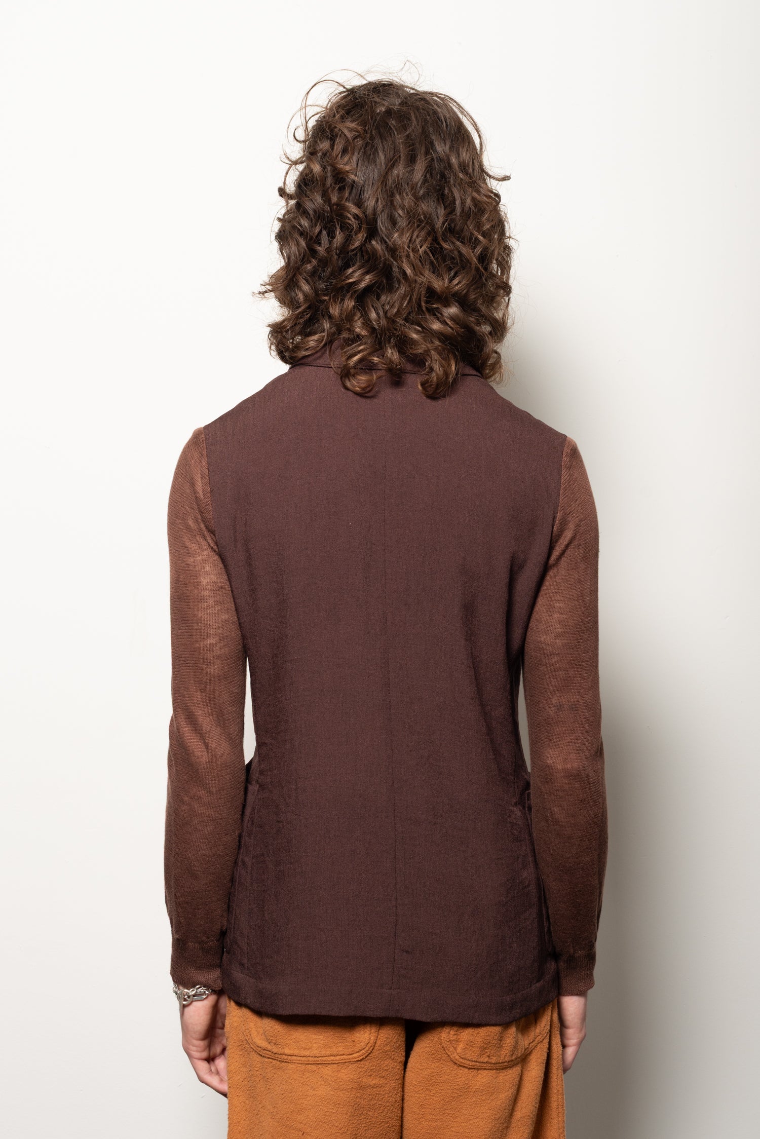 Comme des Garcons tricot 1997 Brown Blazer