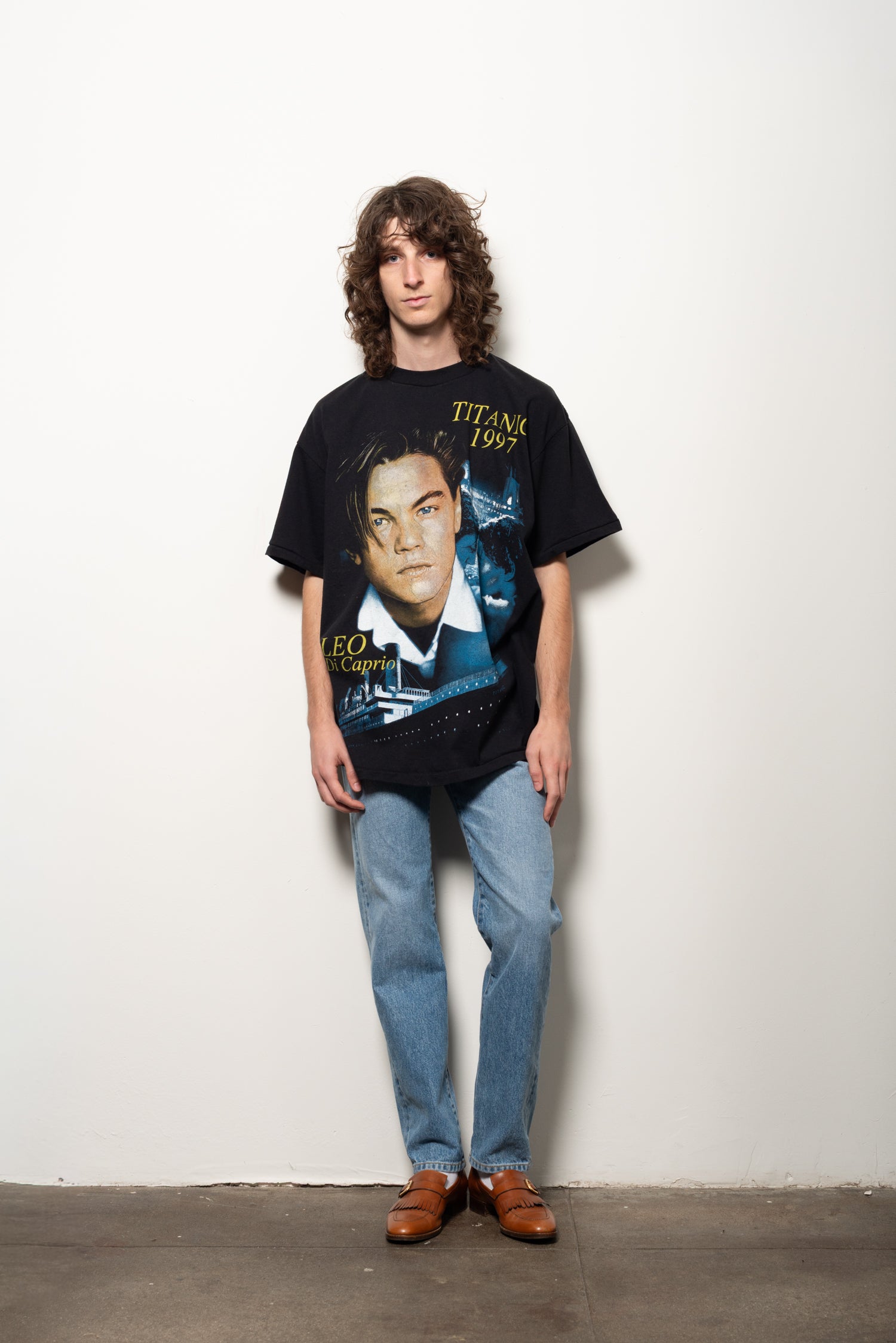 Leo DiCaprio stars in Titanic