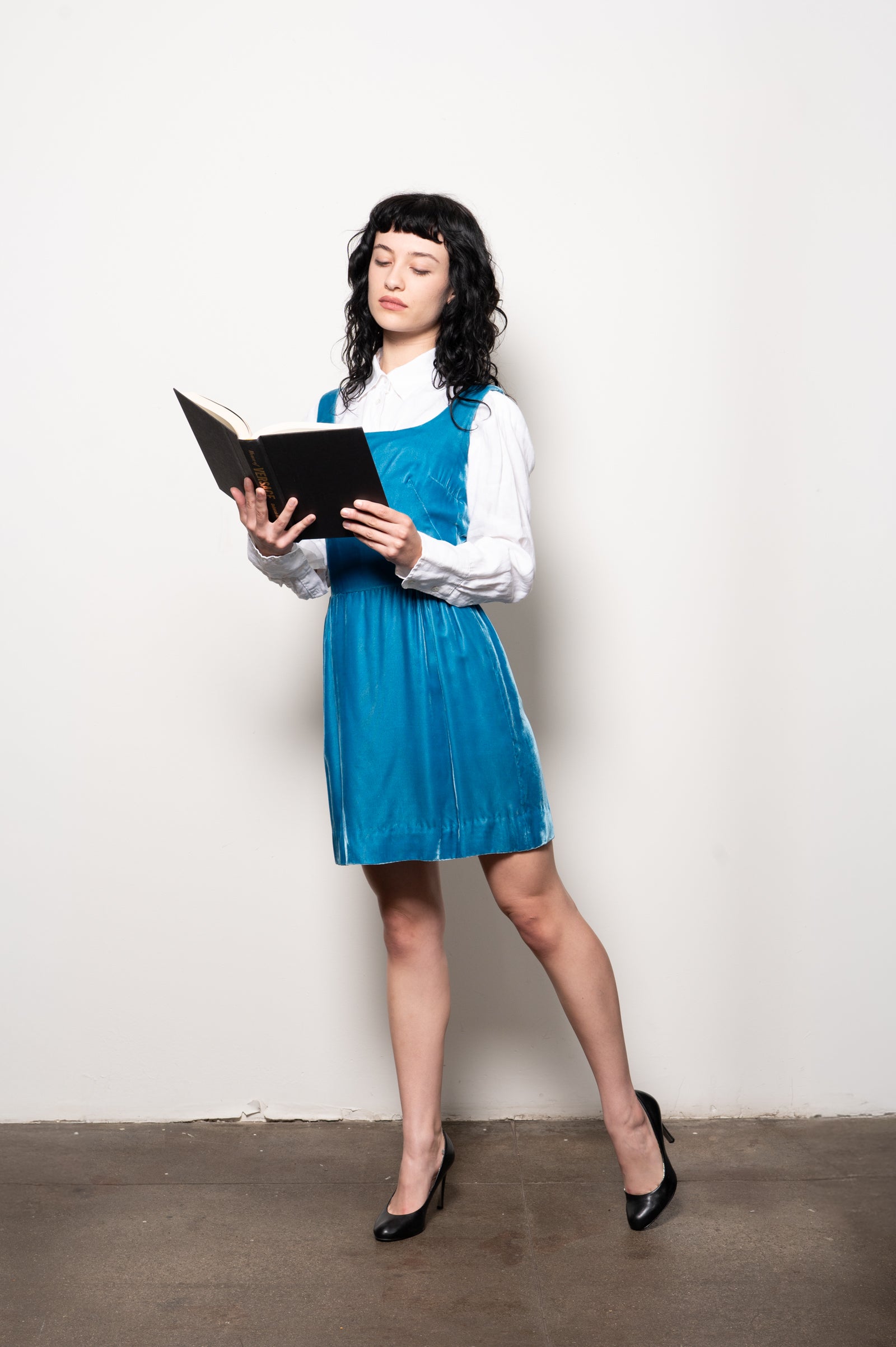 Epic Vintage Velvet Dress