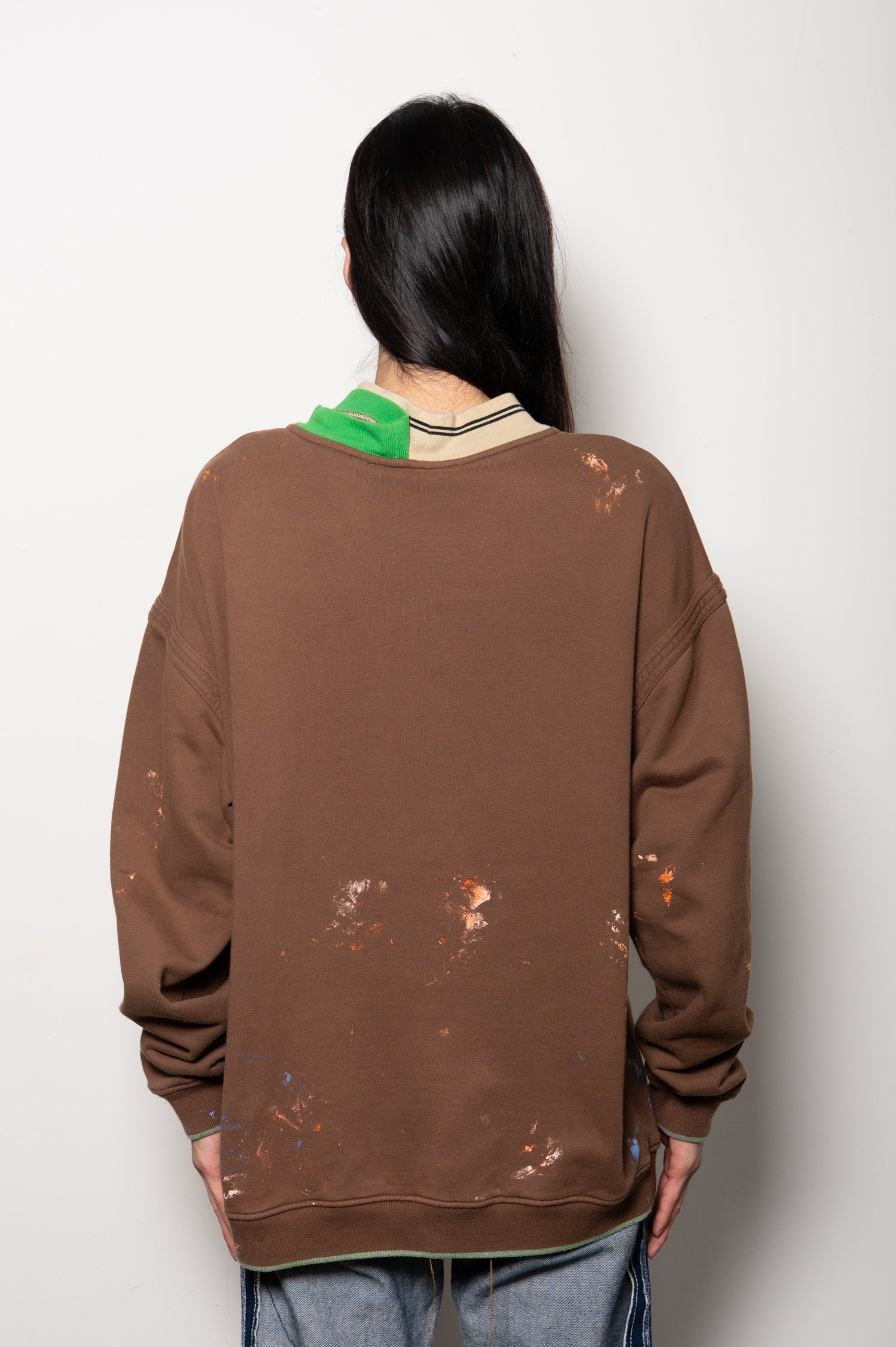 Y-Project Triple Collar Crewneck