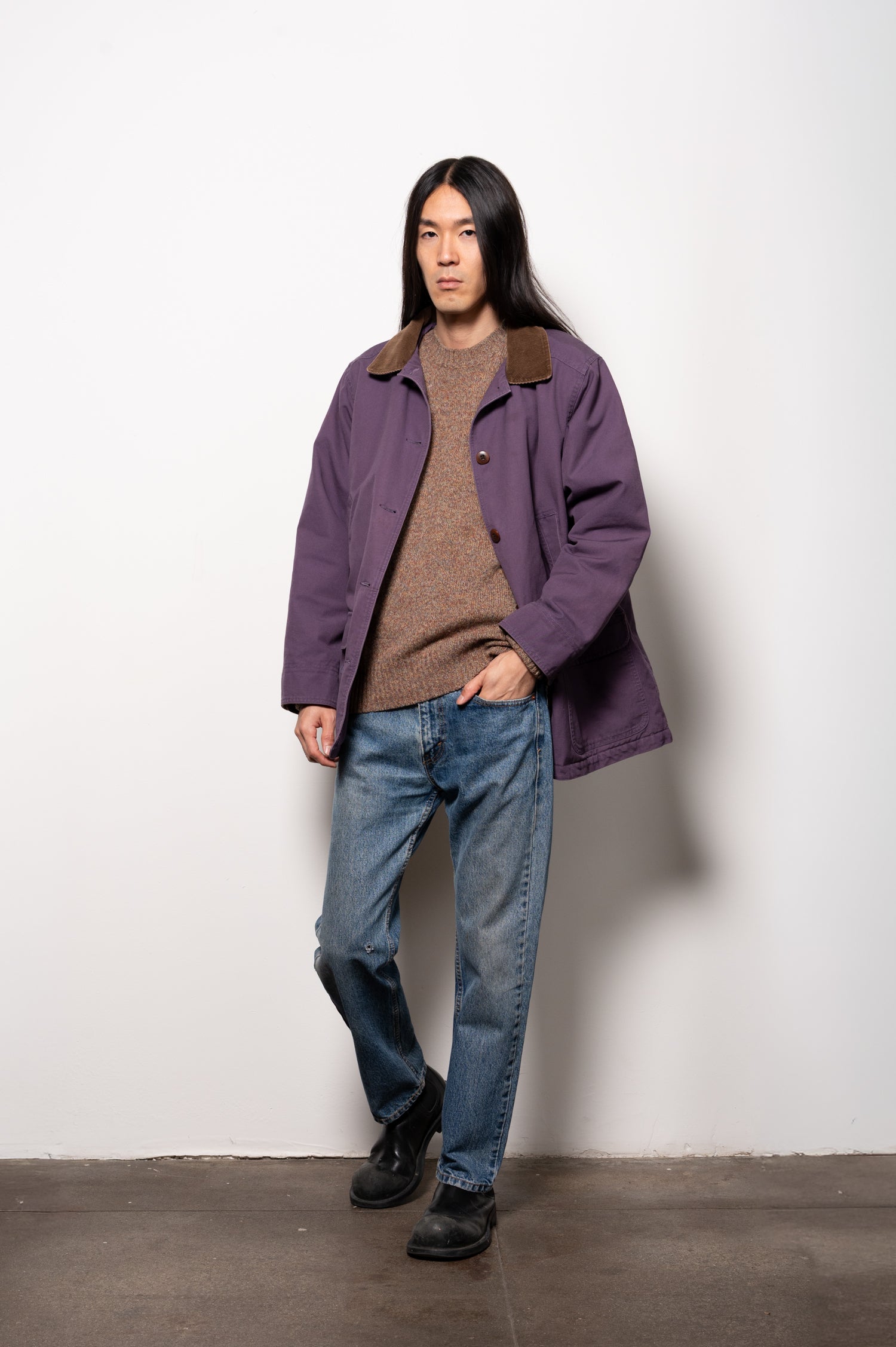 Vintage Eggplant L.L. Bean Jacket