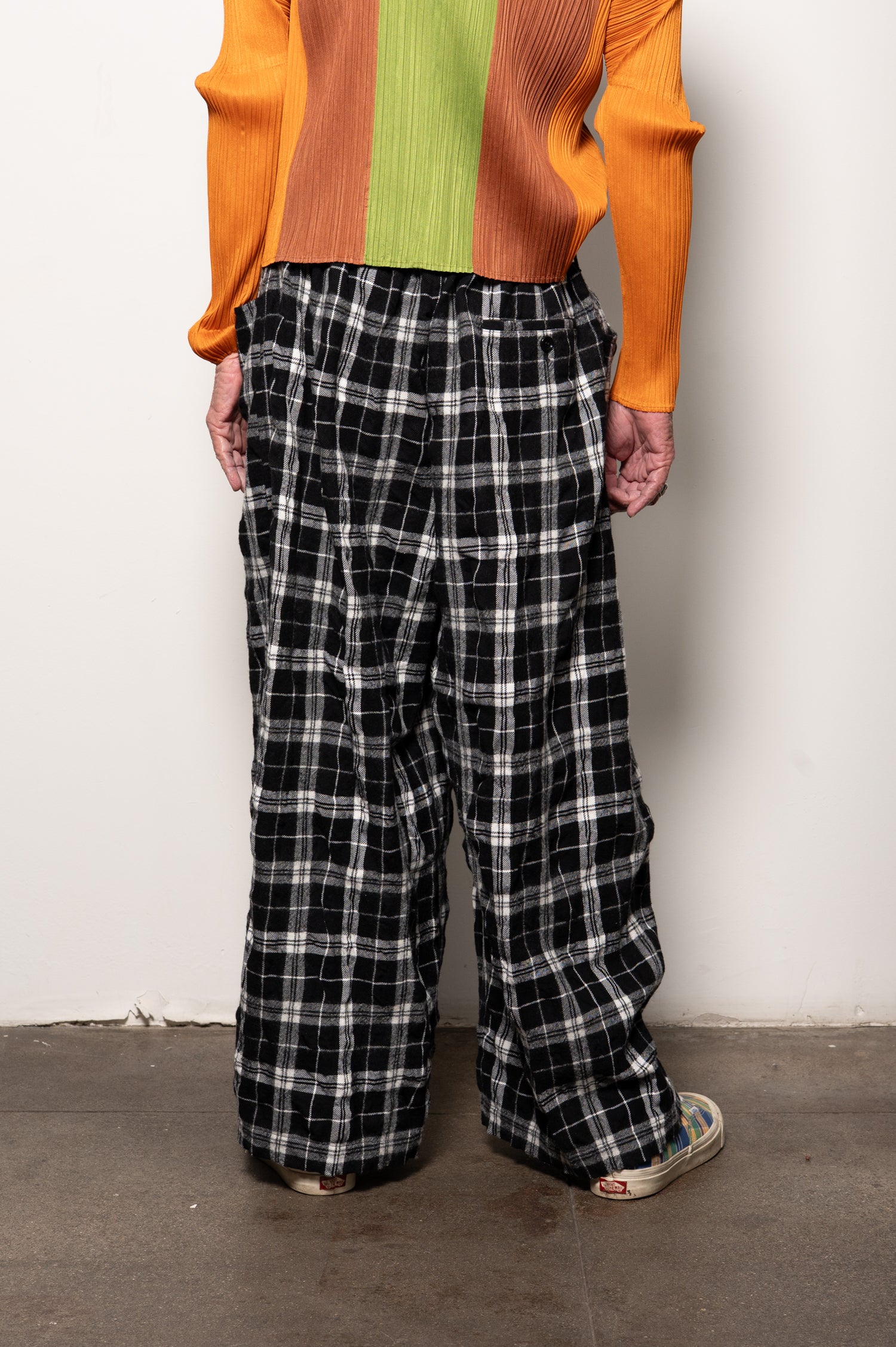 Comme Des Garçons Plaid Trouser