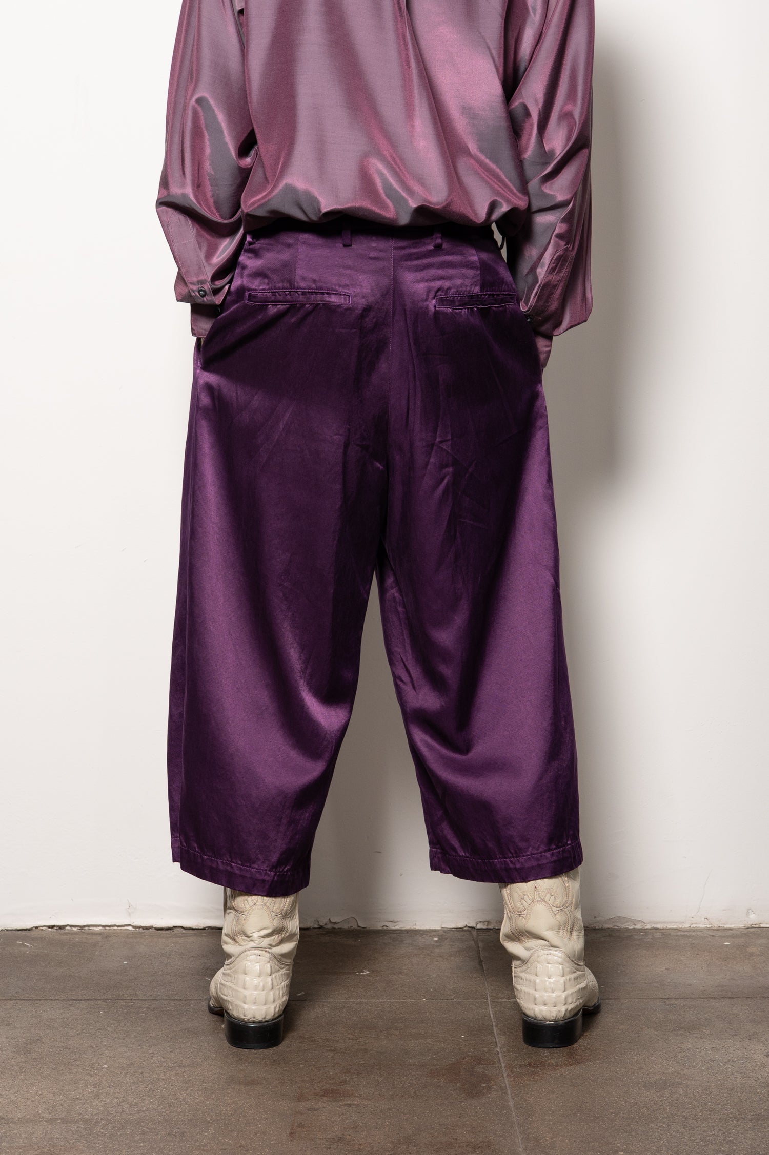 Dries Van Noten Plum Pants