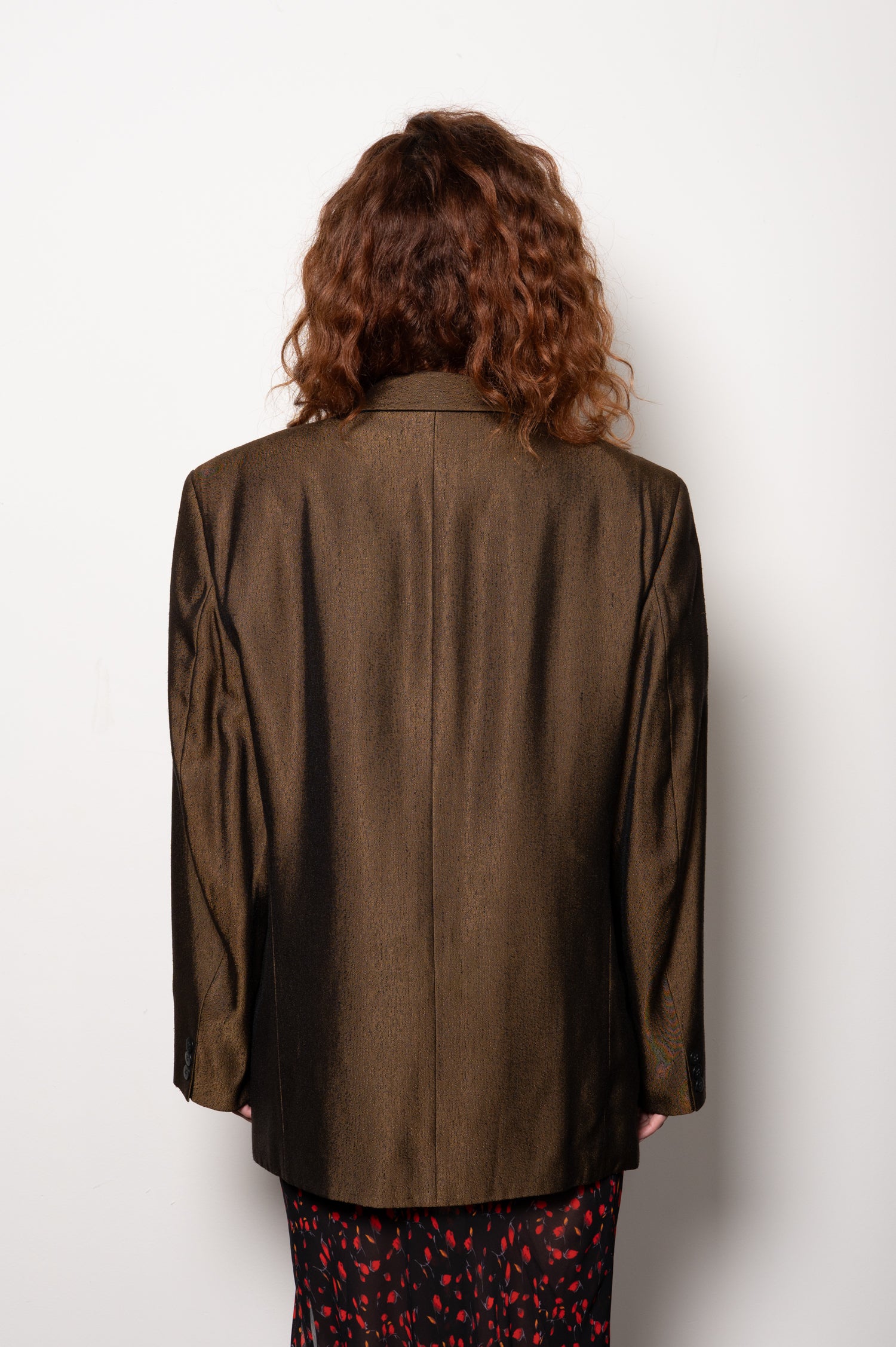 Metallic Brown Blazer