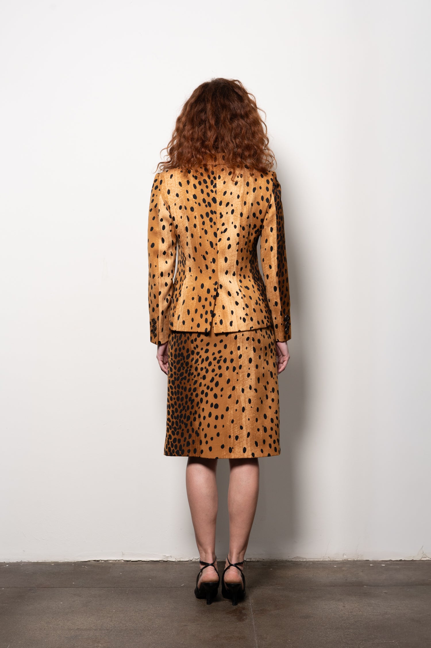 Moschino Couture Leopard Suit
