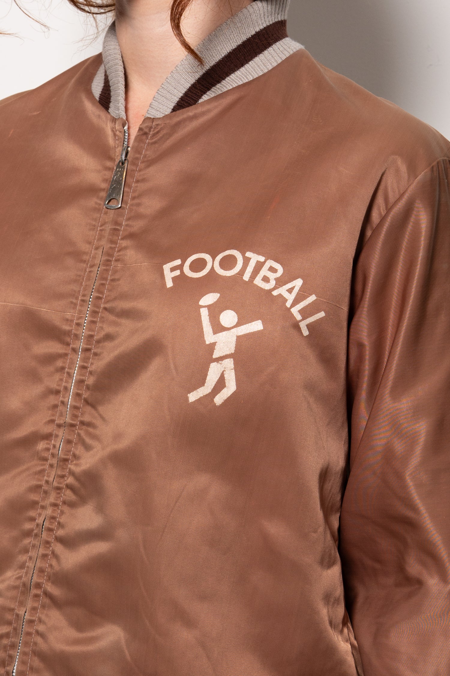 Vintage Football Bomber Jacket
