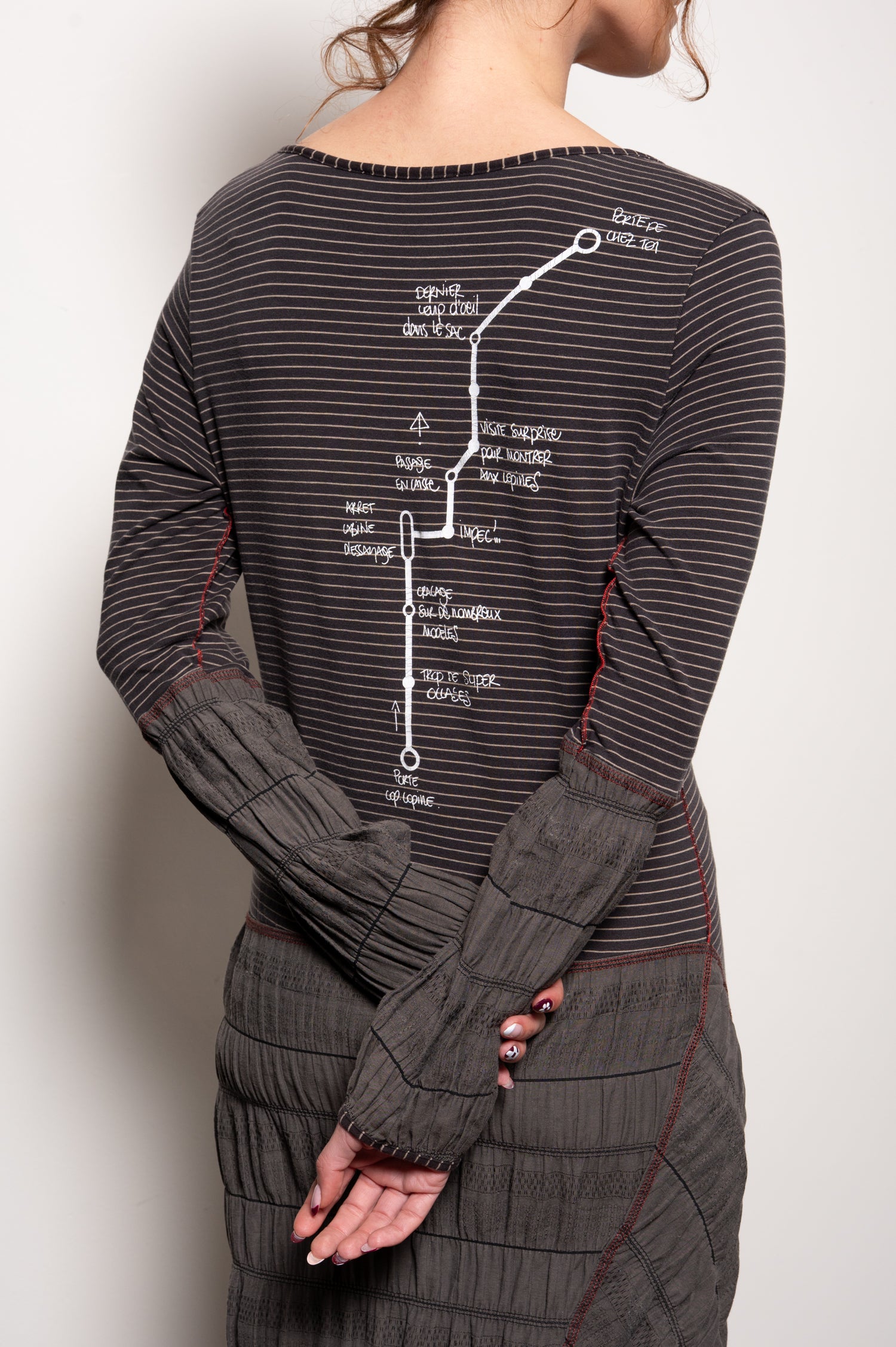 Ruched Cop Copine Dress