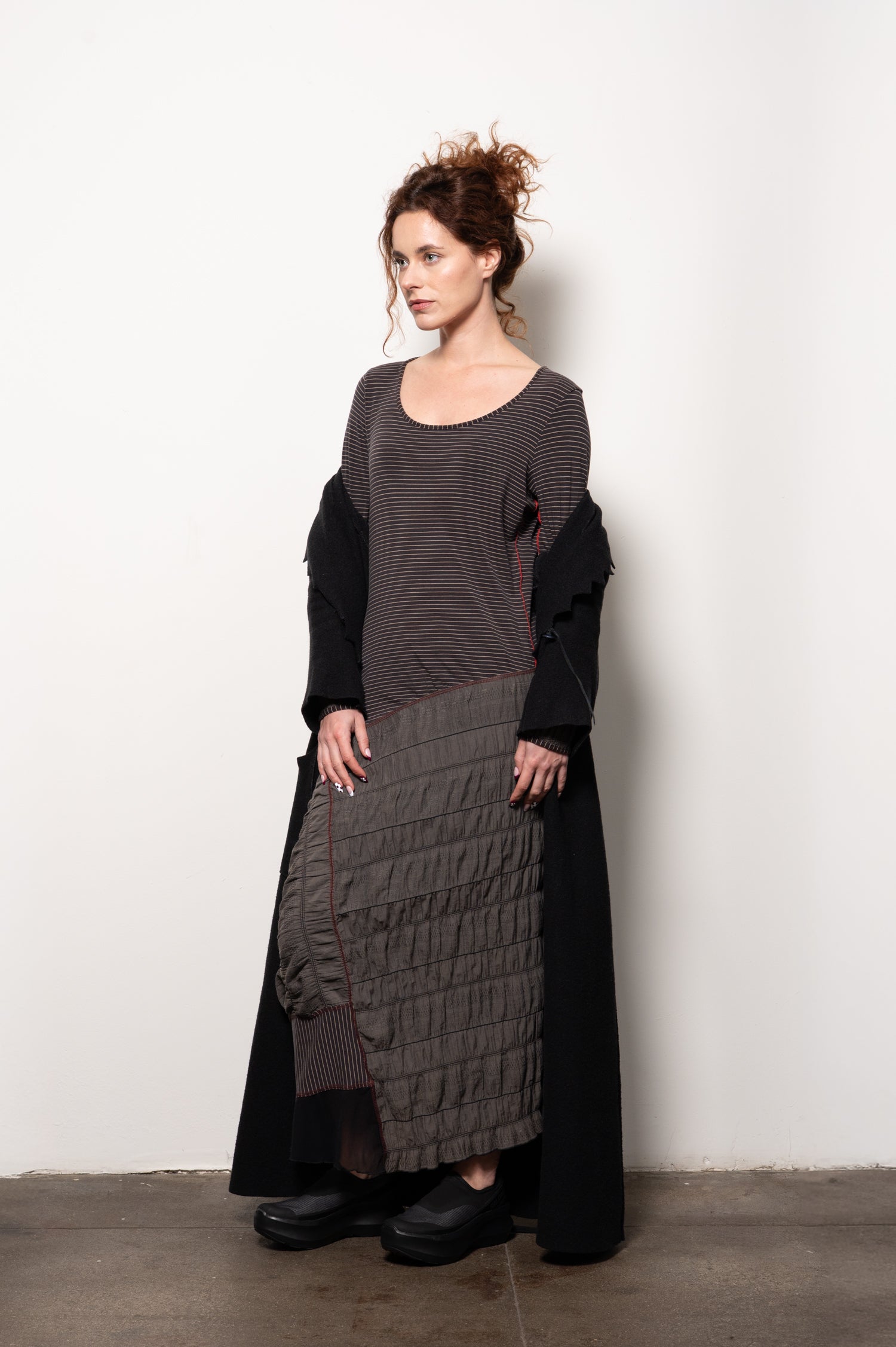 Ruched Cop Copine Dress