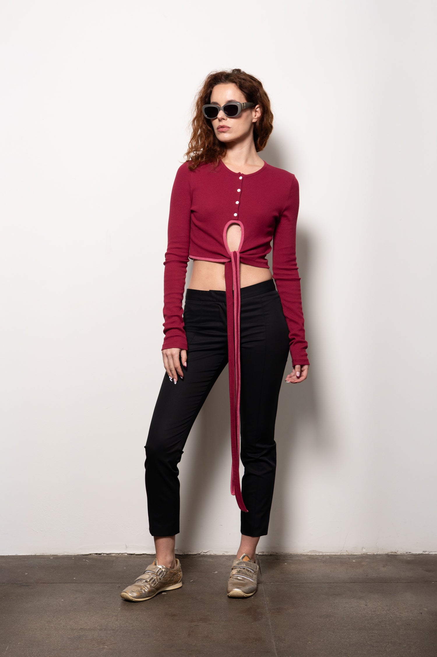 Ottolinger Ribbed Wrap Top