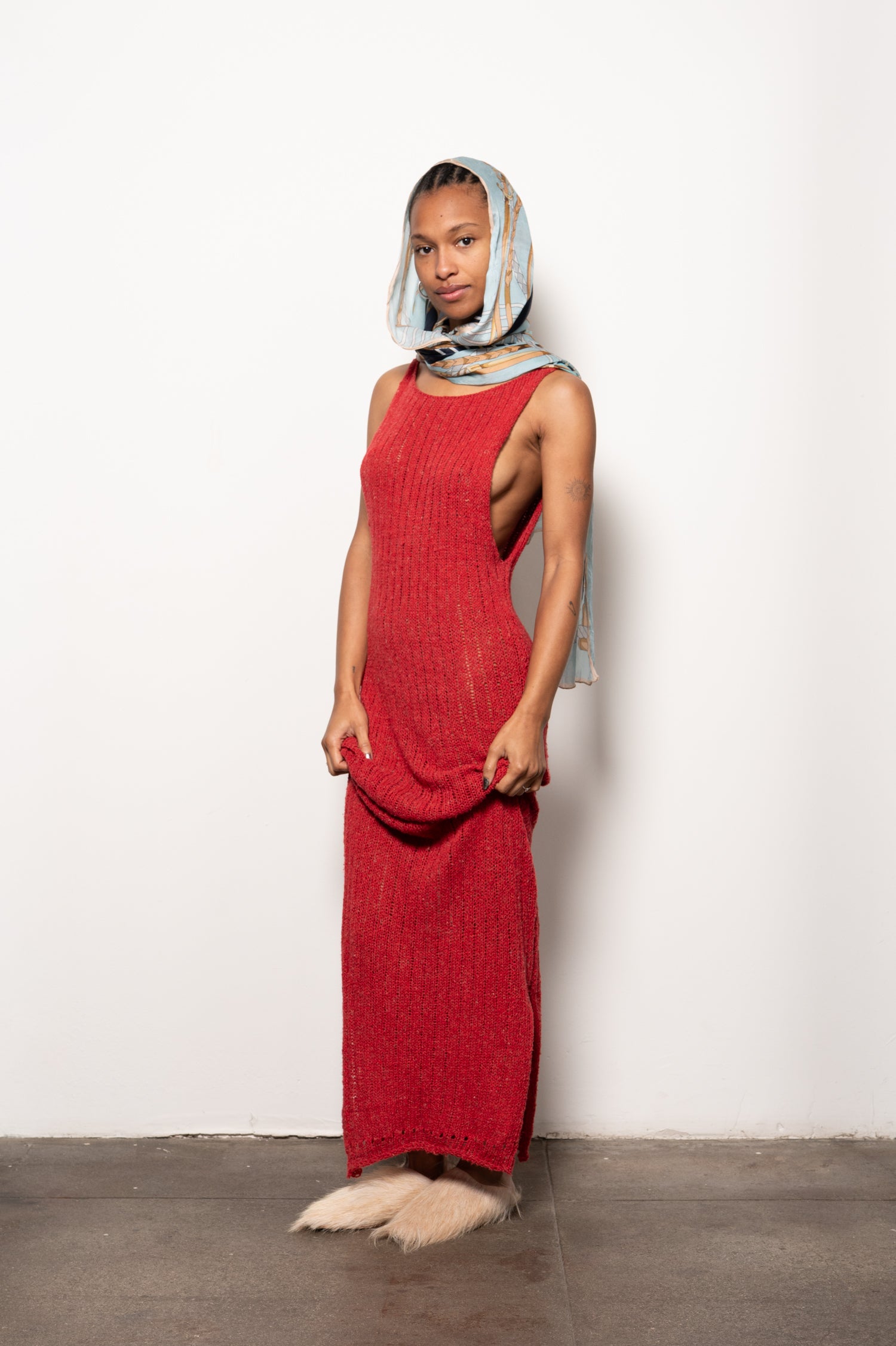 purehealth ribbed wool dress