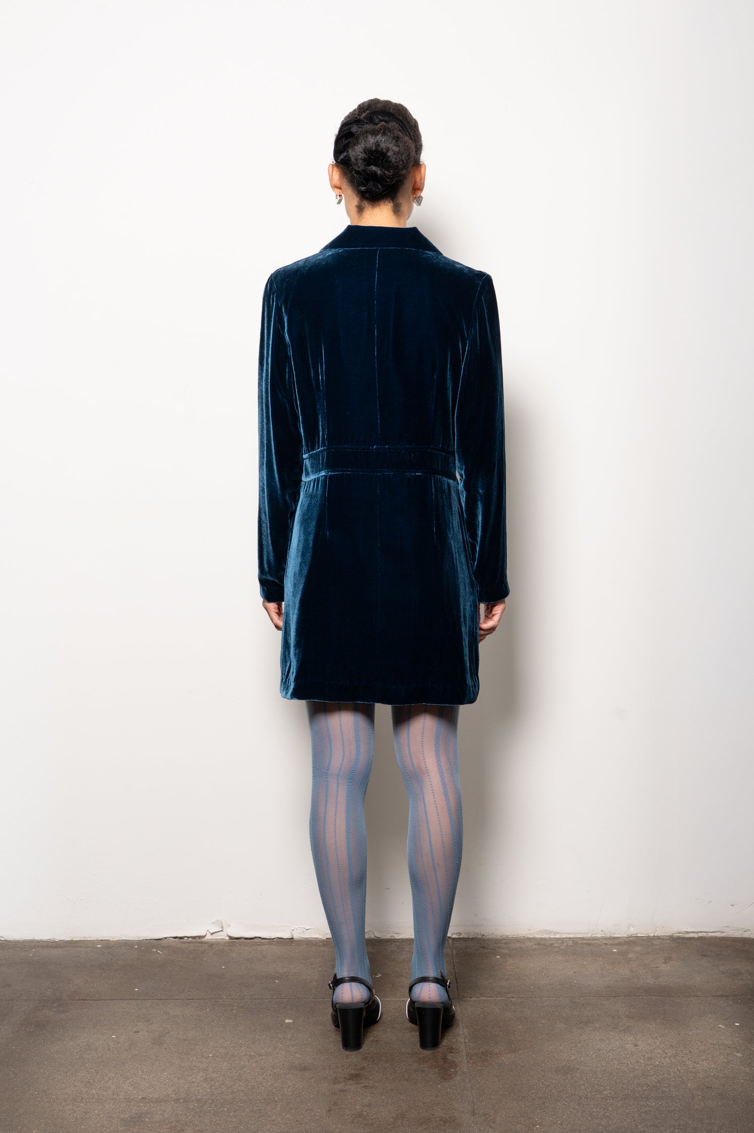 Italian Silk Velvet Jacket