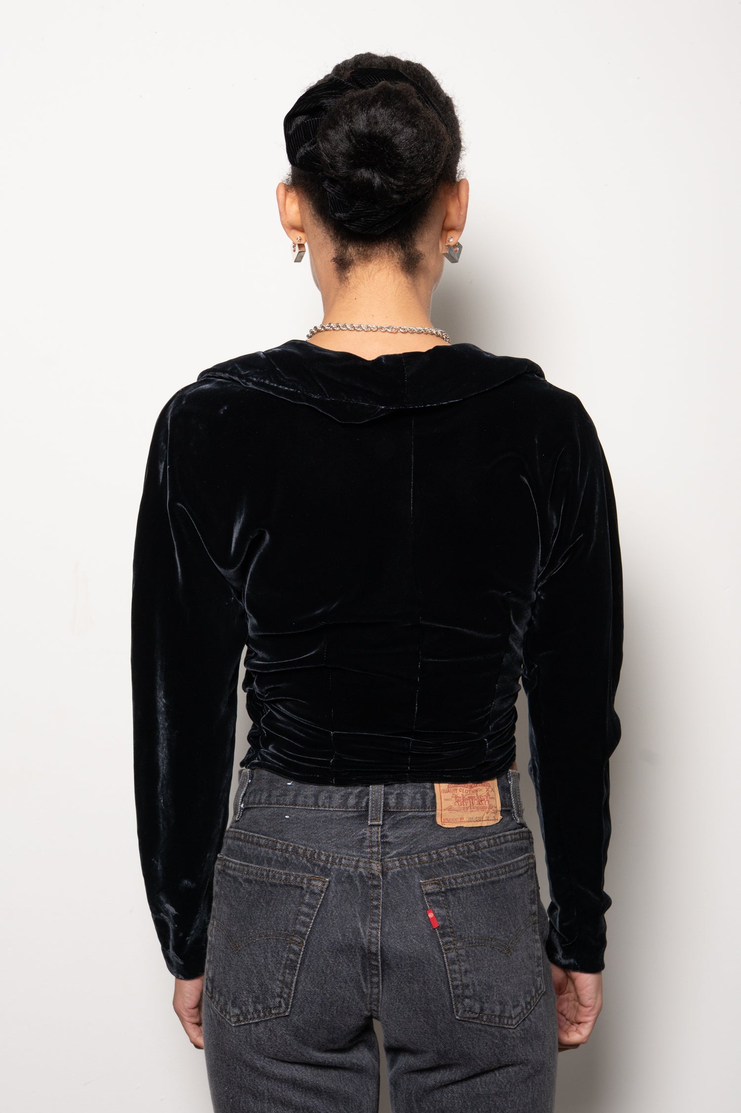 Katharine Hamnett London Velvet Top