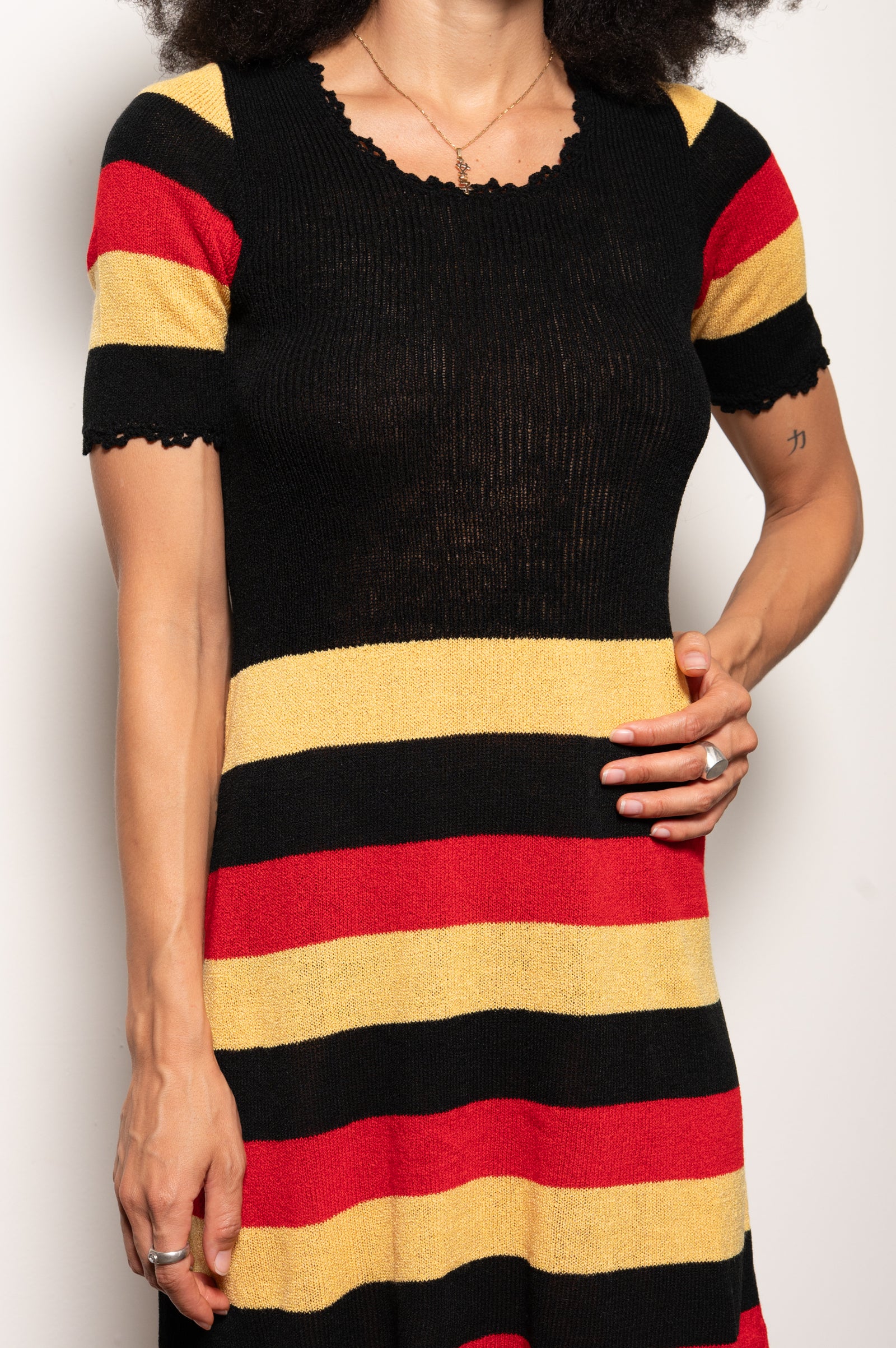 Miss Tricot Vintage Knit Dress