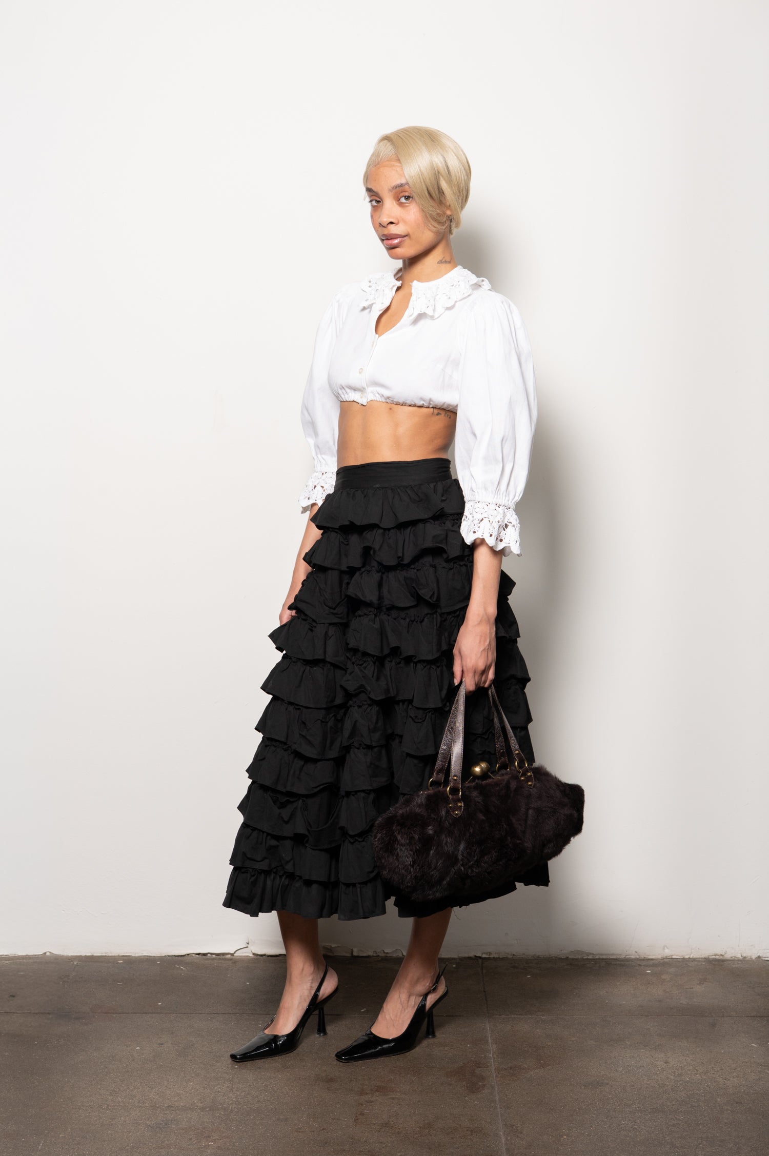 Vintage Italian Peasant Top
