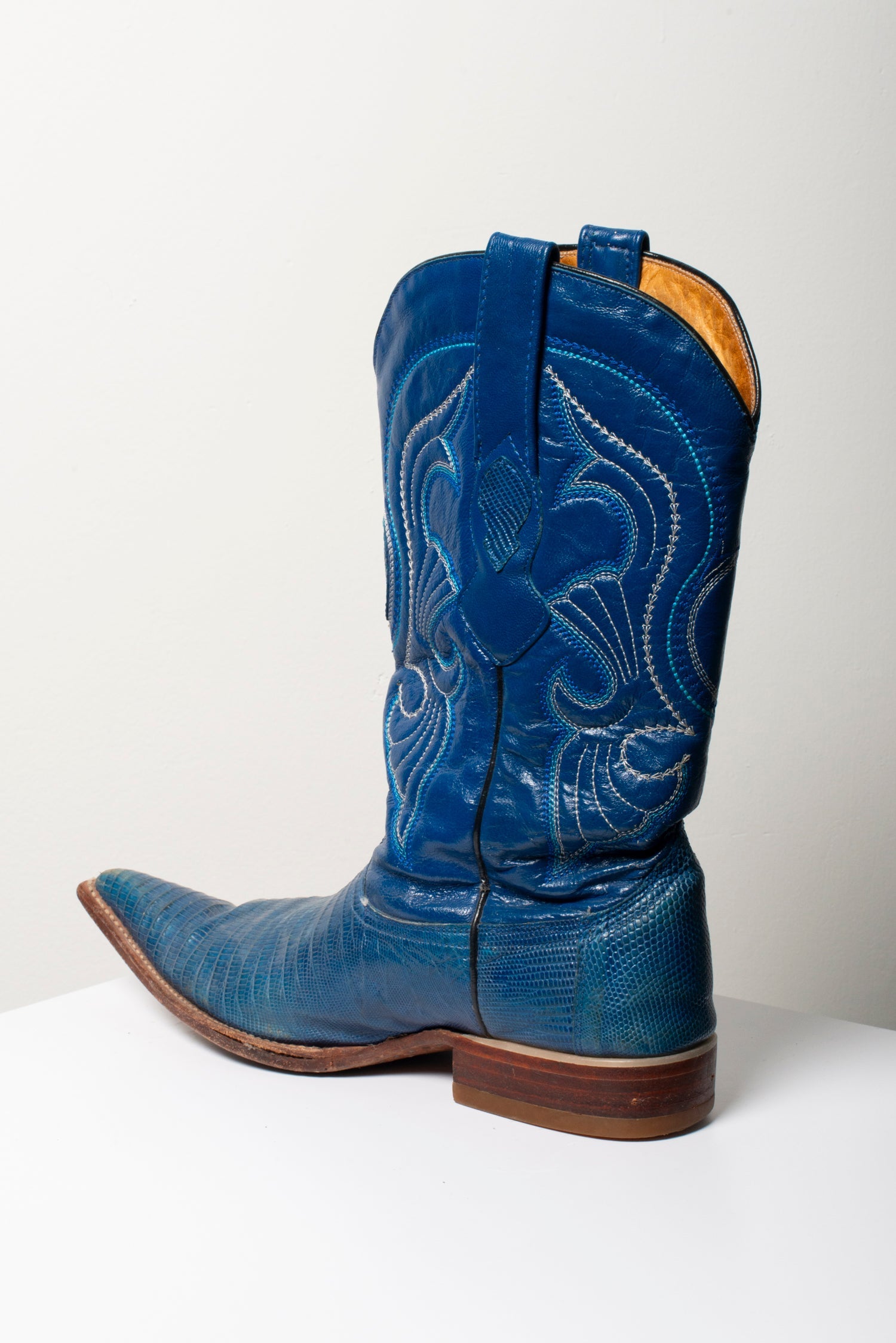 Los Altos Blue Cowboy Boots