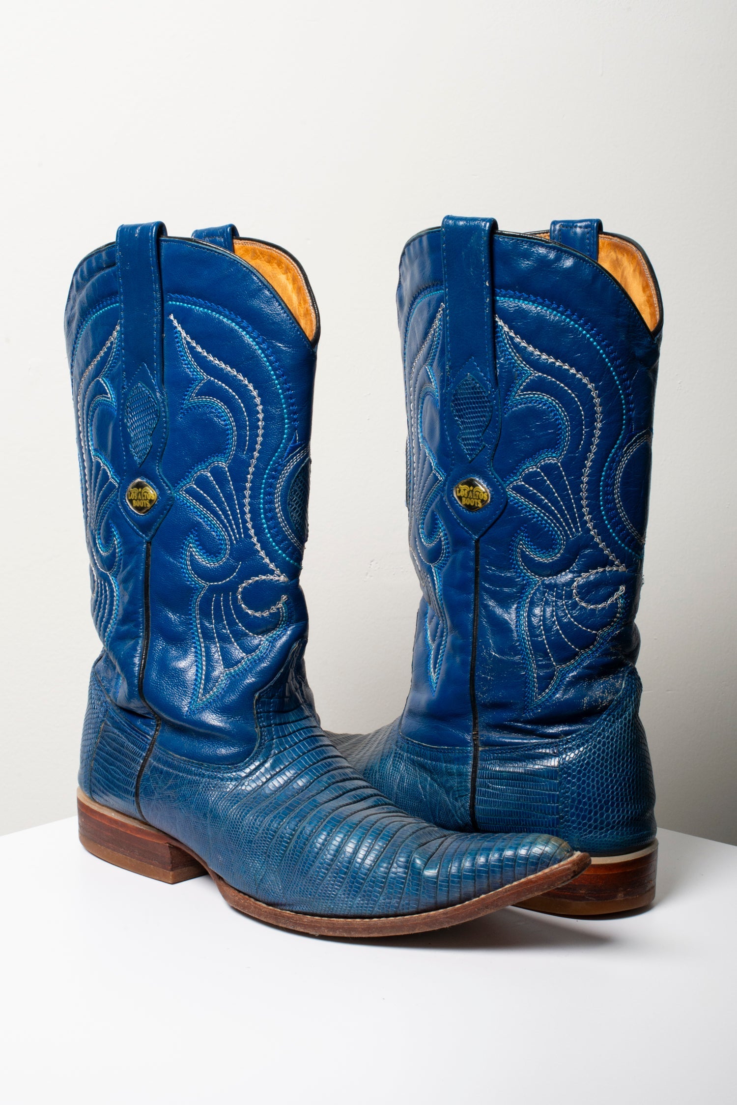 Los Altos Blue Cowboy Boots