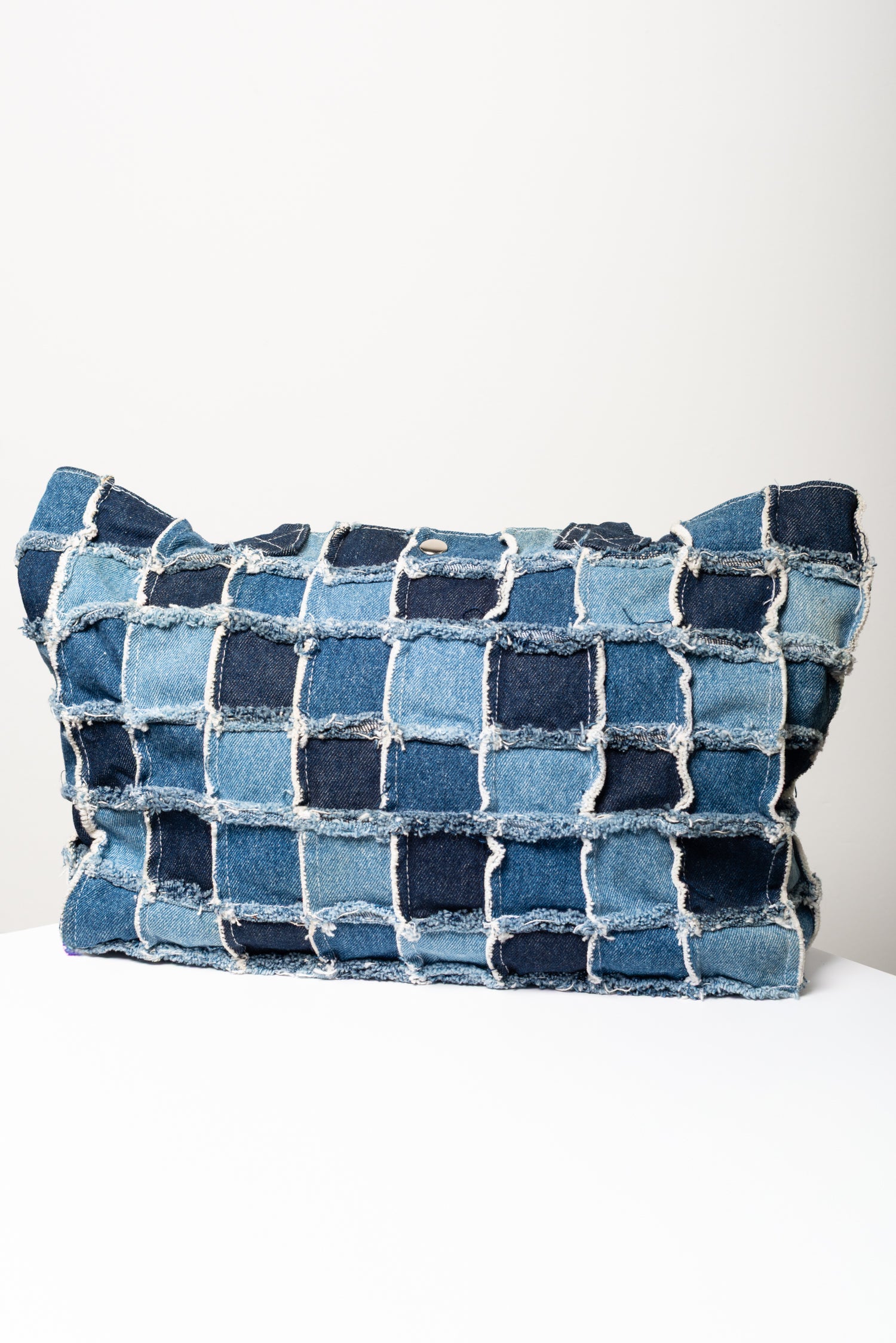 staklena kuca - patchwork denim bag