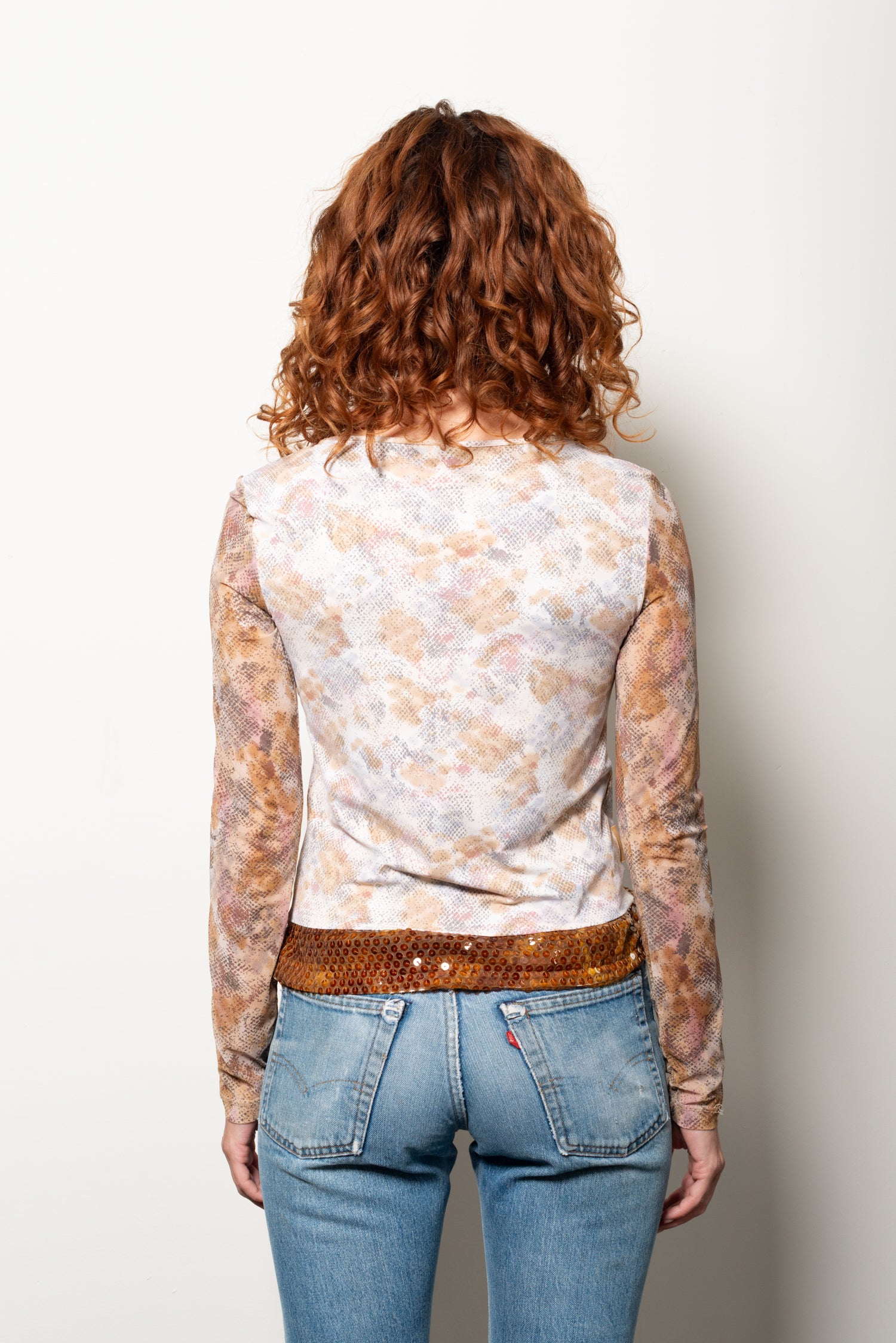 gianfranco Ferre - sequin embellished top