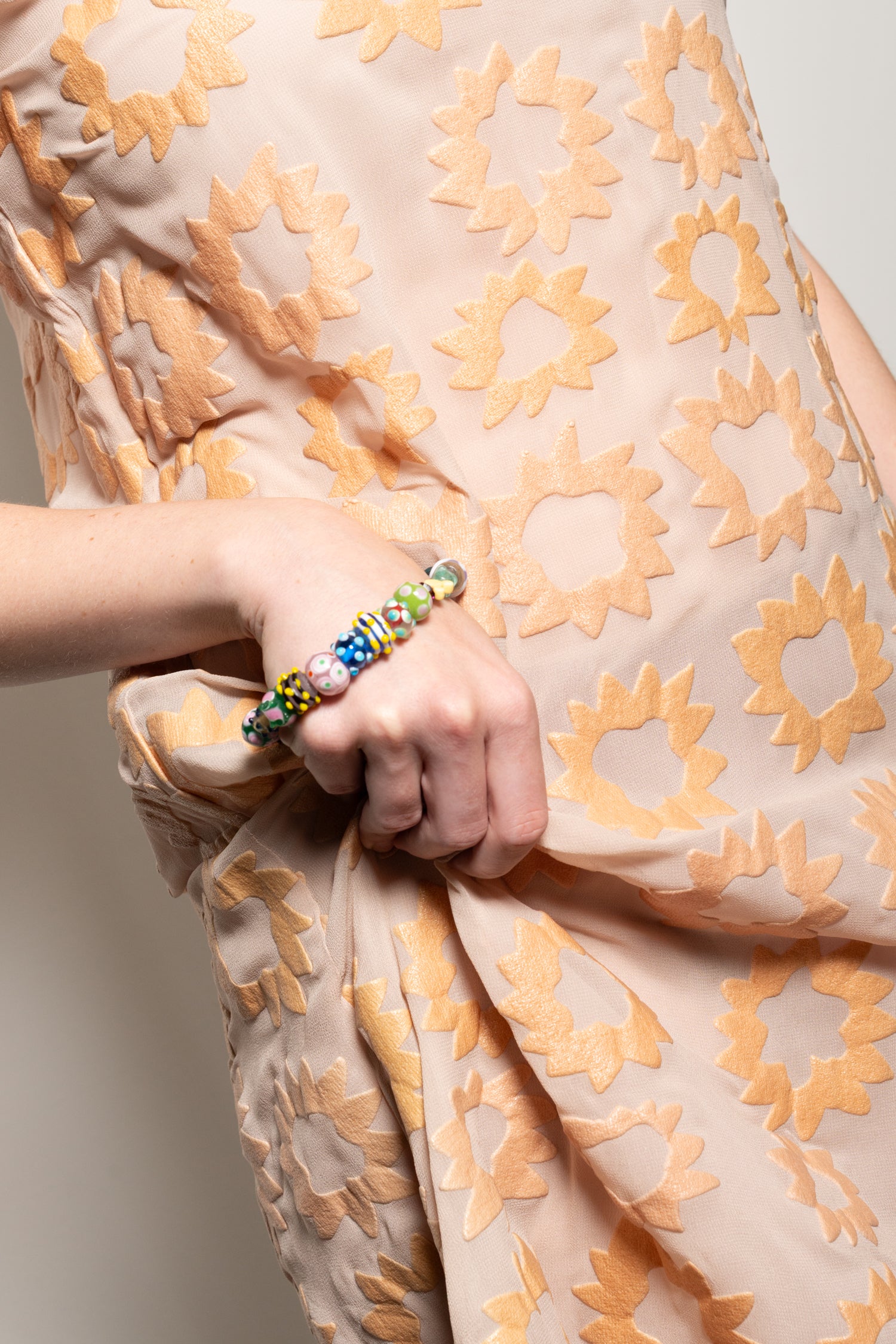 1996 comme des garçons sunflower dress