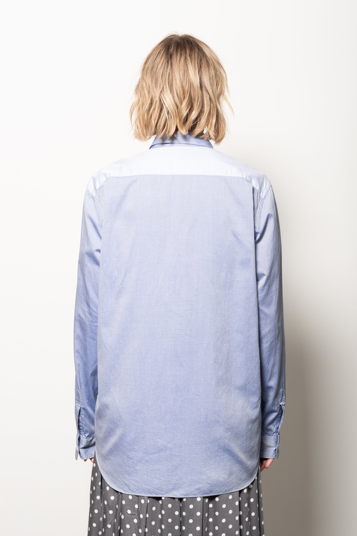 comme des garcons homme - diamond stitched shirt
