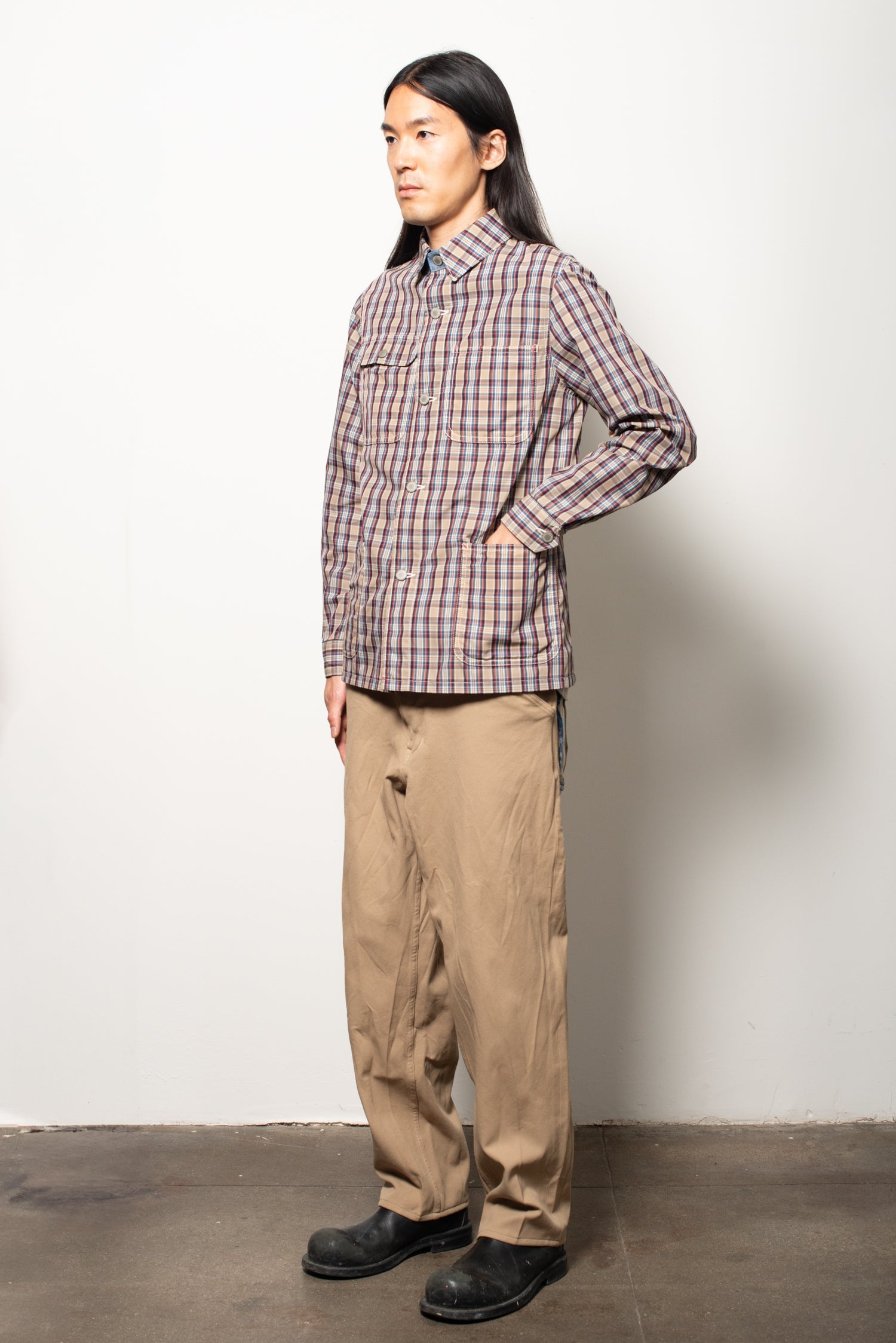 comme des garcons homme - plaid jacket