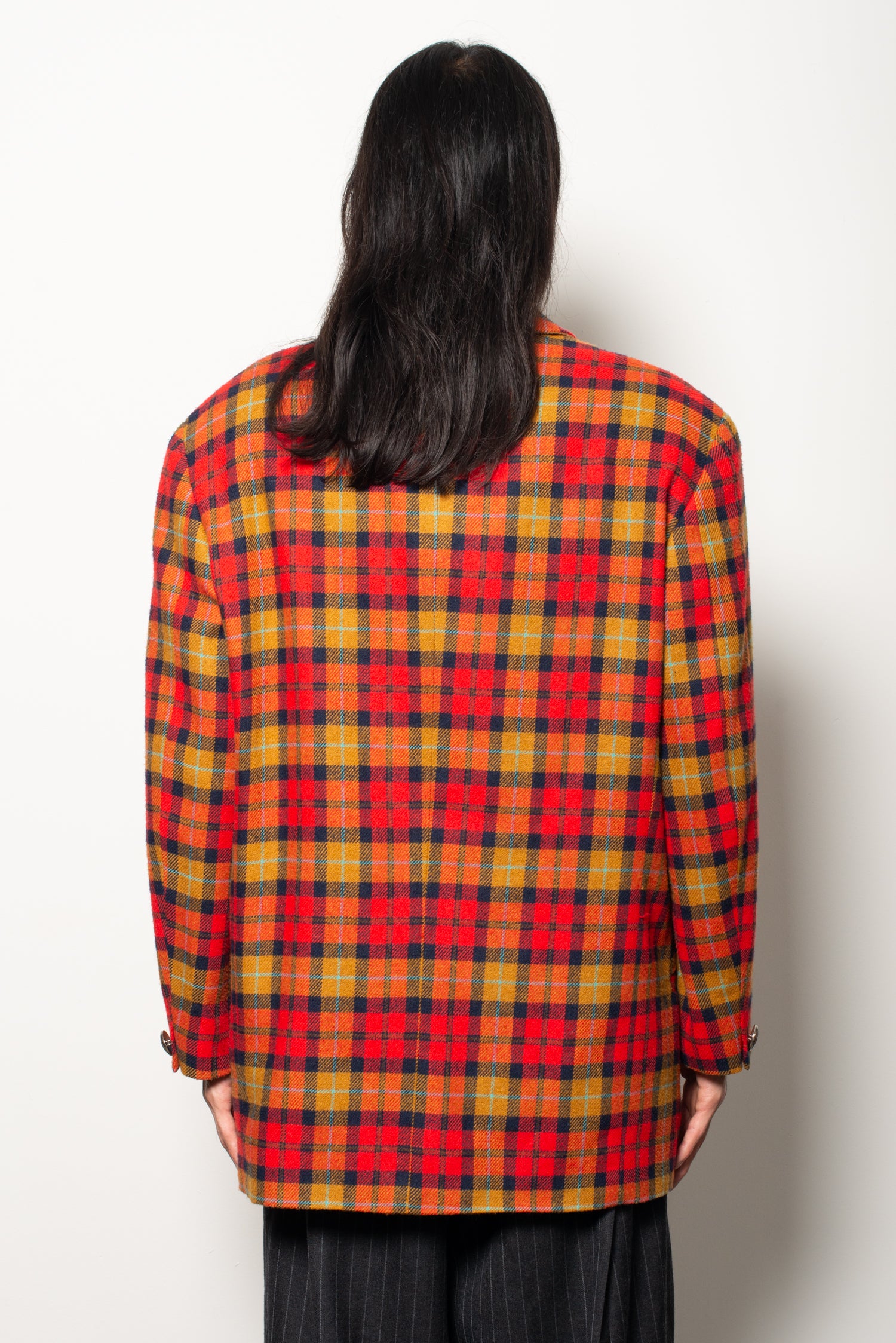 Versace Plaid Jacket