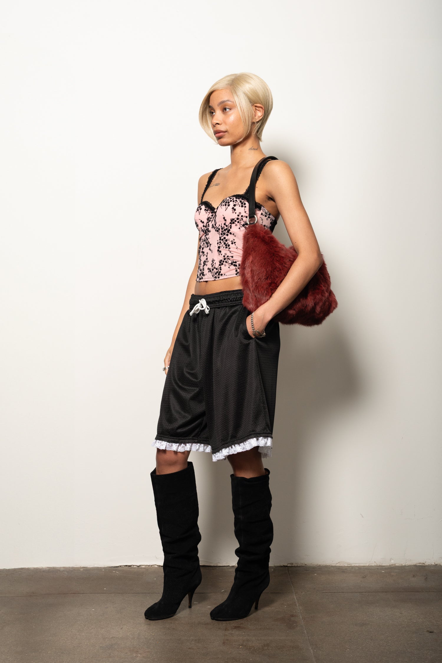 Italian Velvet Bustier