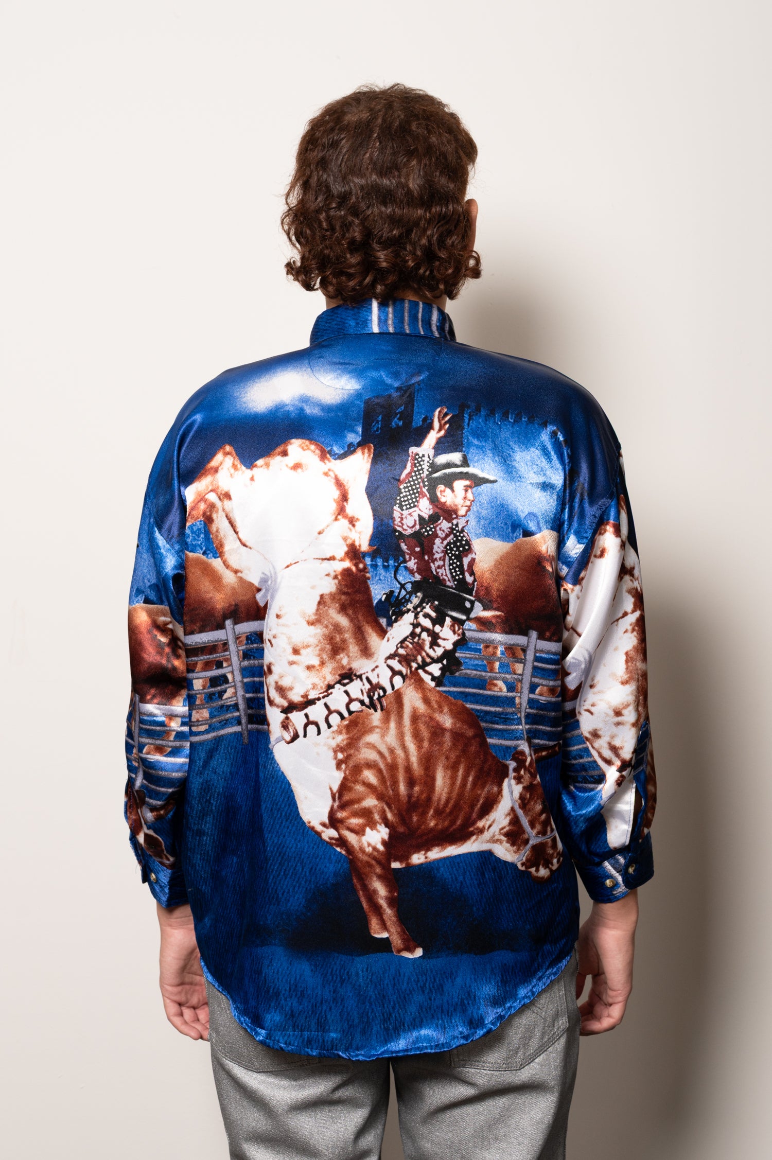 greymax vintage cowboy shirt