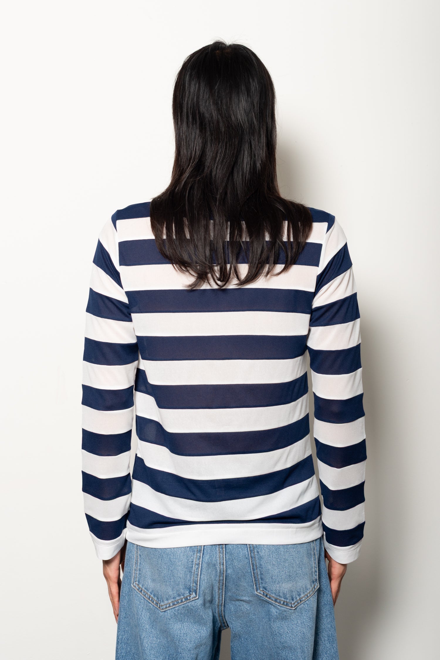 Comme Des Garçon sheer stripes