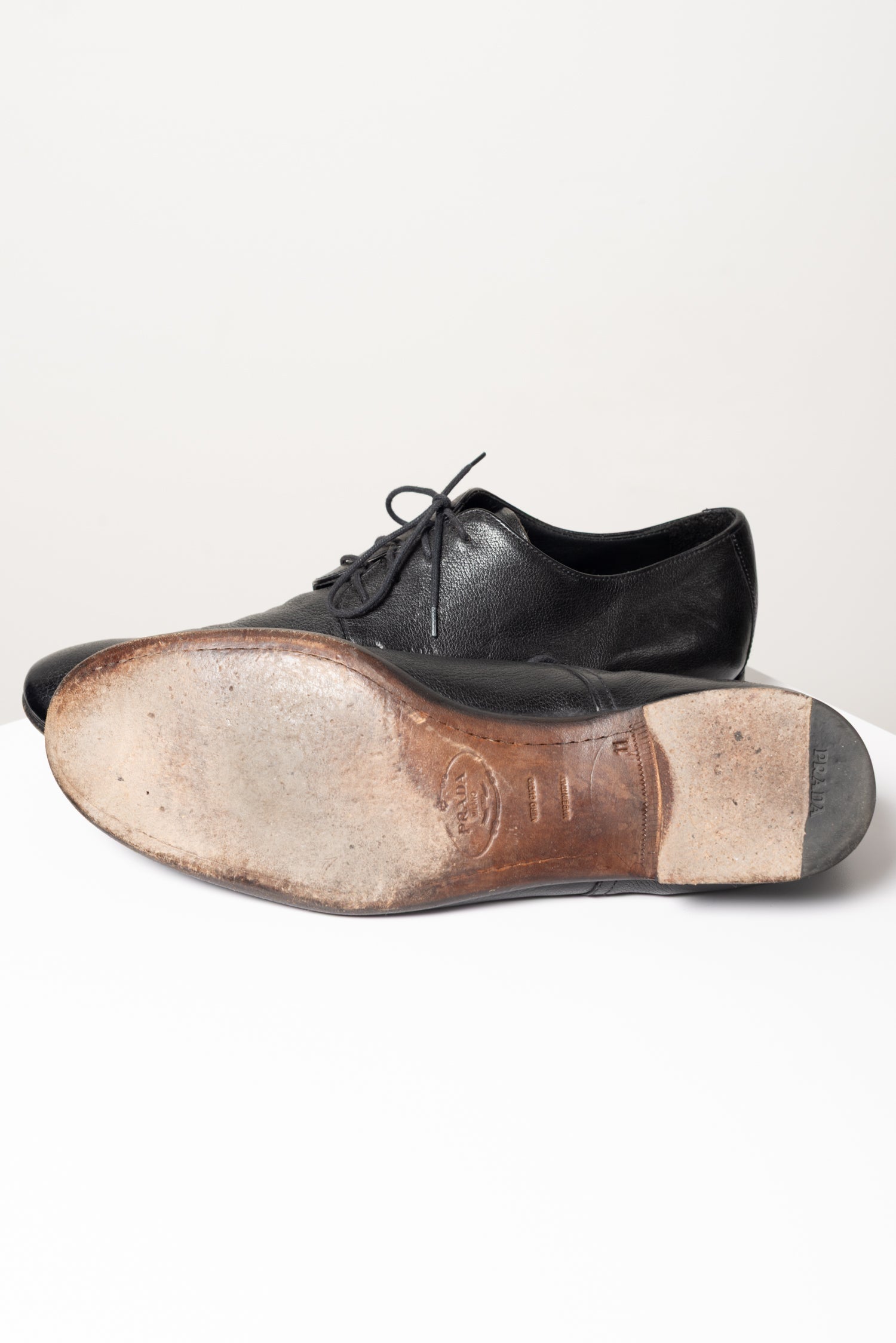 Prada leather shoes