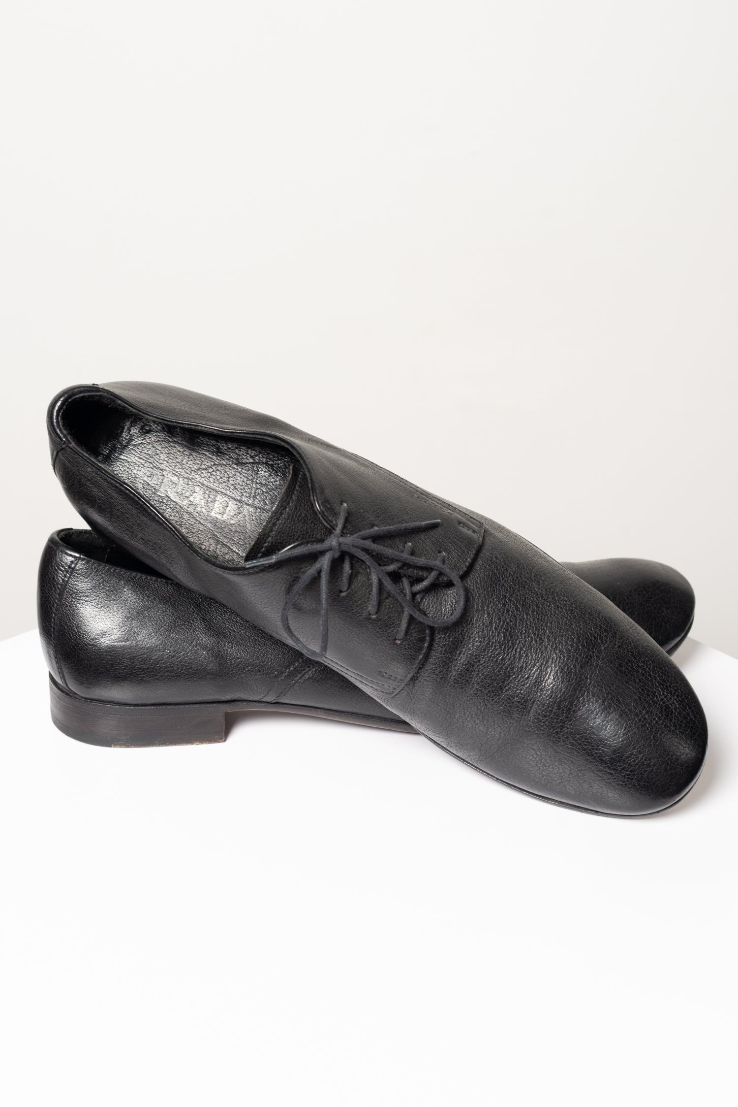 Prada leather shoes