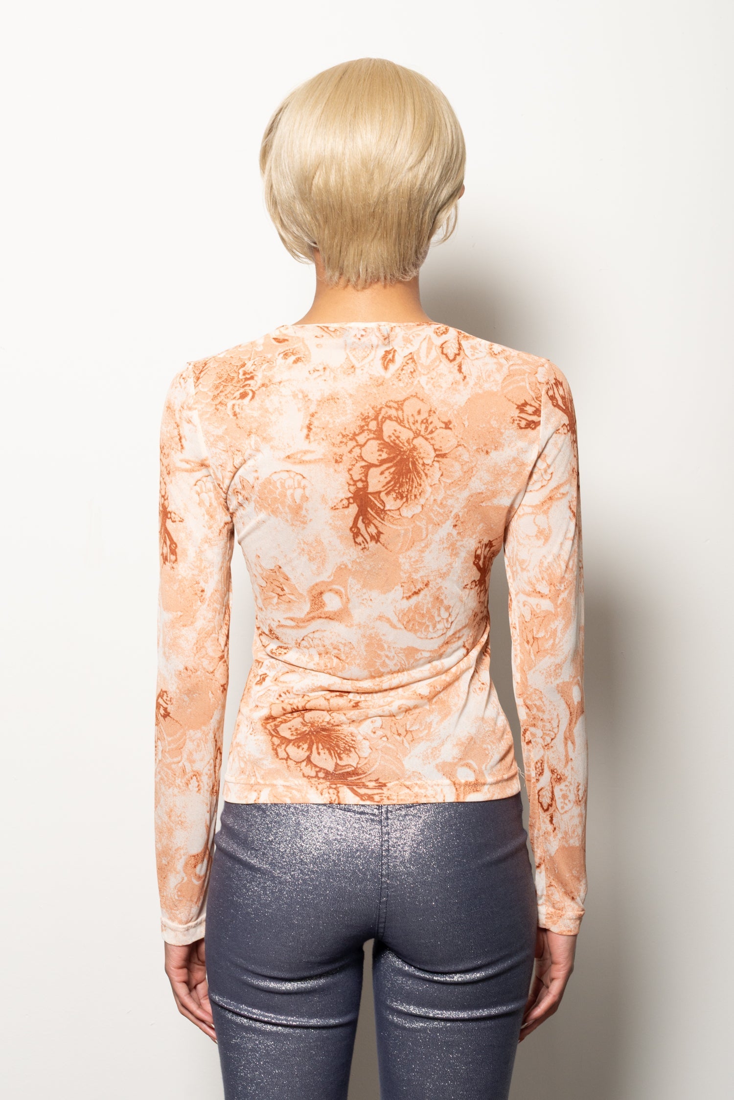 Morgan De Toi Sheer Flowers