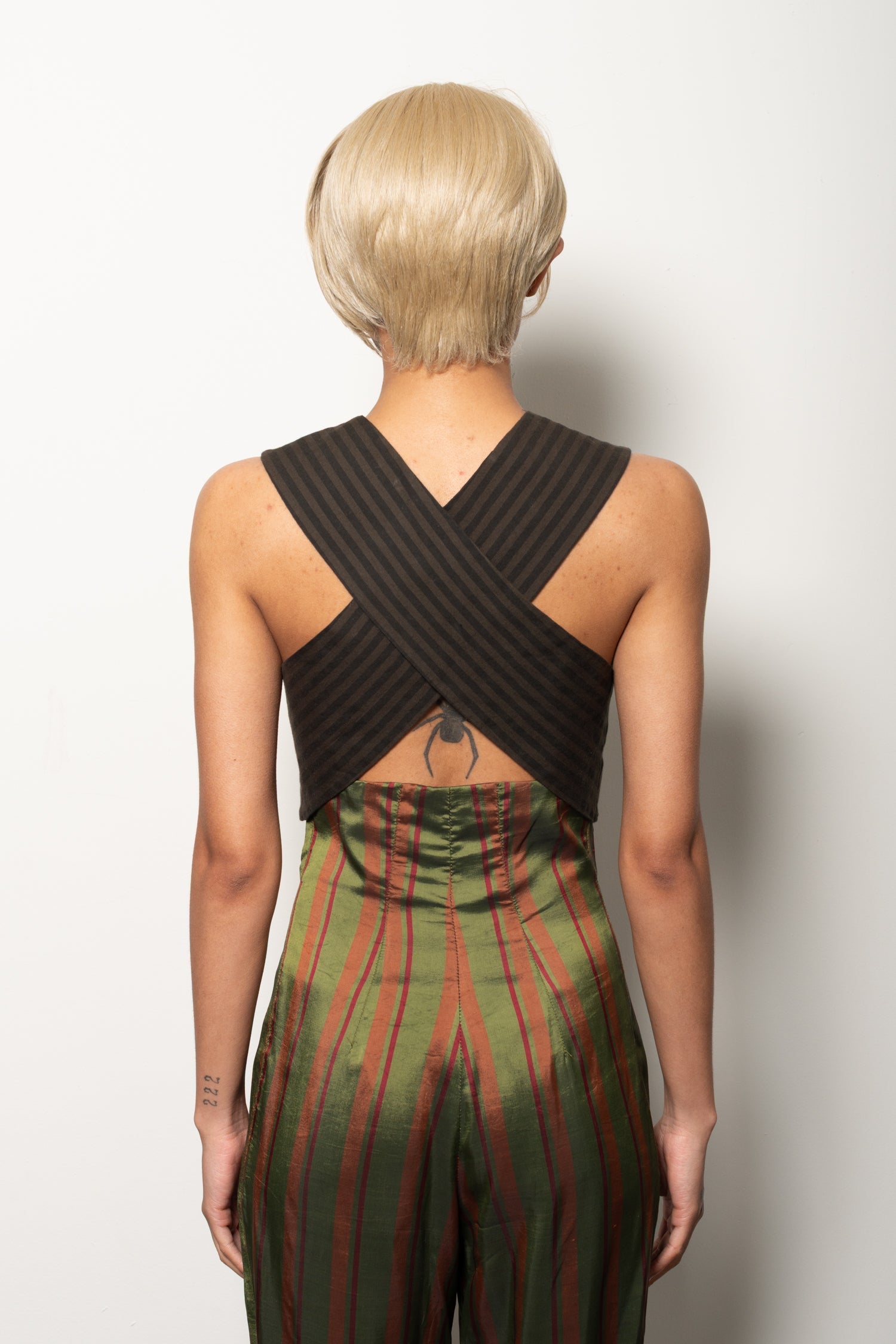 1990s Romeo Gigli Striped Top