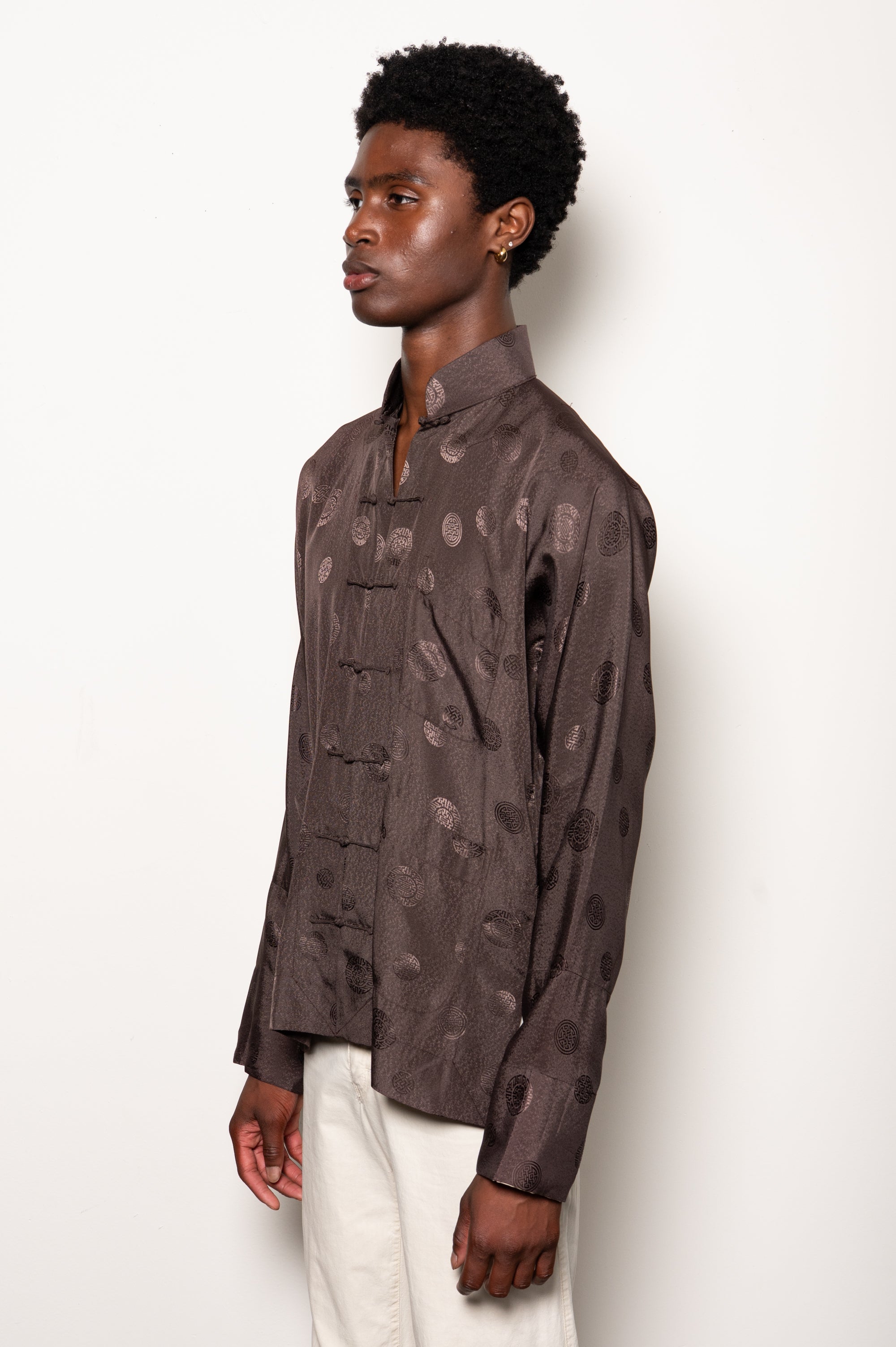 Vintage Chocolate Tang Jacket