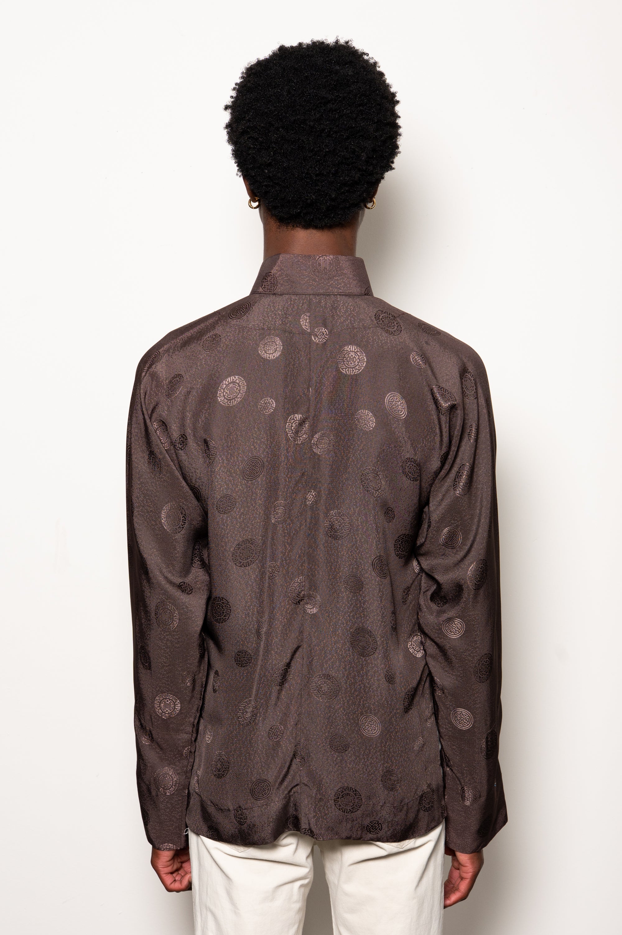 Vintage Chocolate Tang Jacket