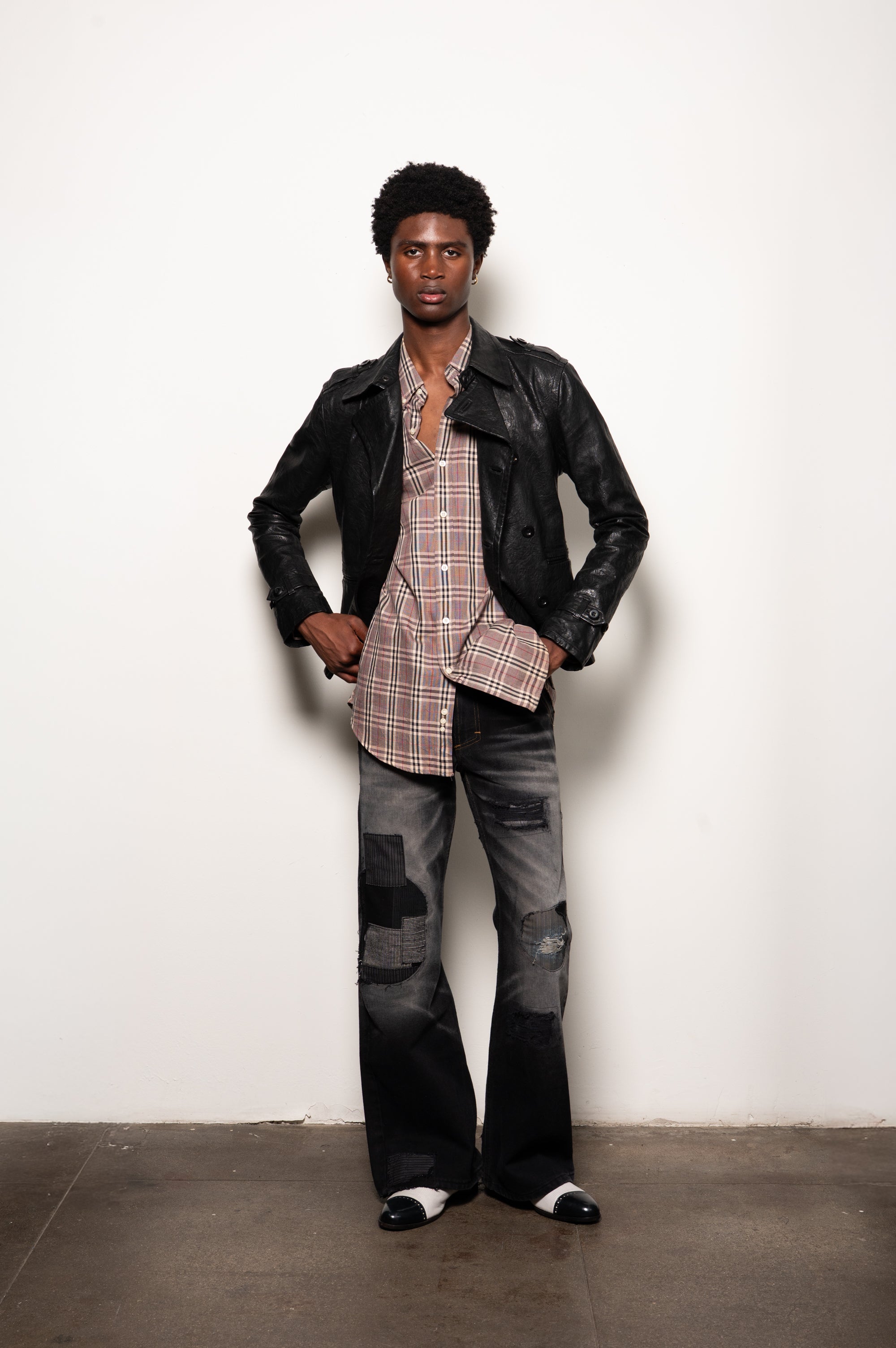 Theory Vampire Leather Jacket