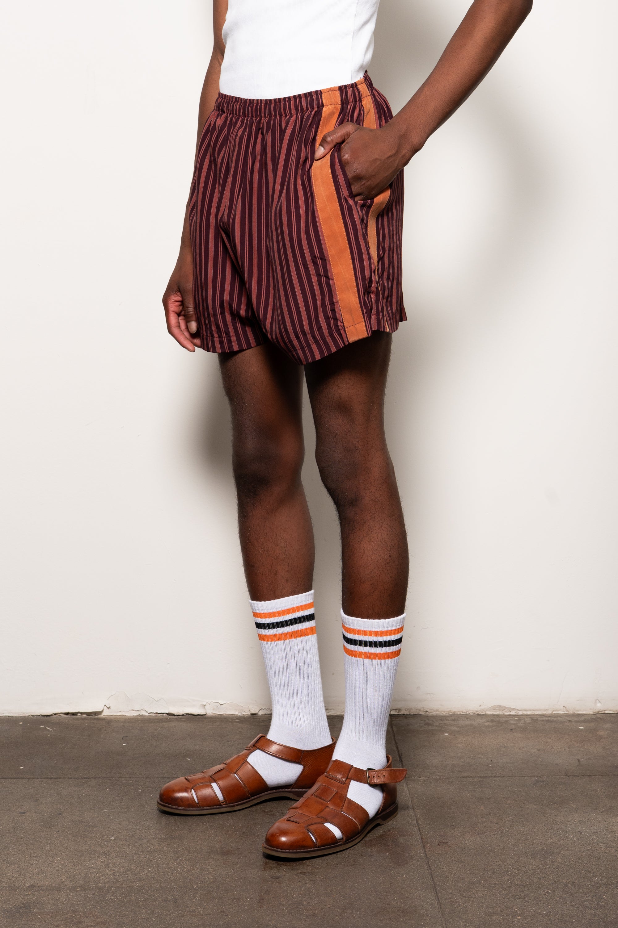 Purehealth Striped Summer Short Short