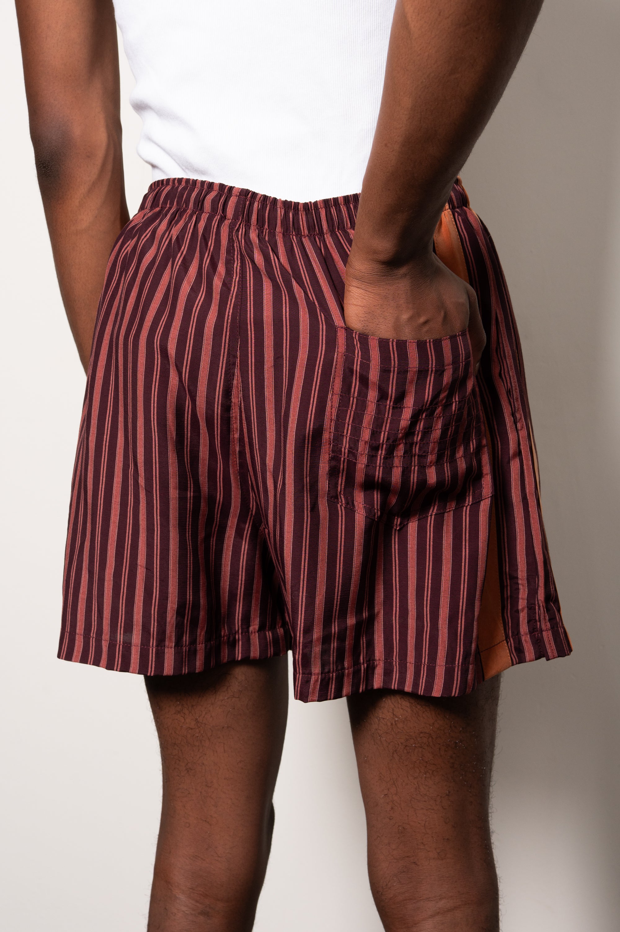 Purehealth Striped Summer Short Short